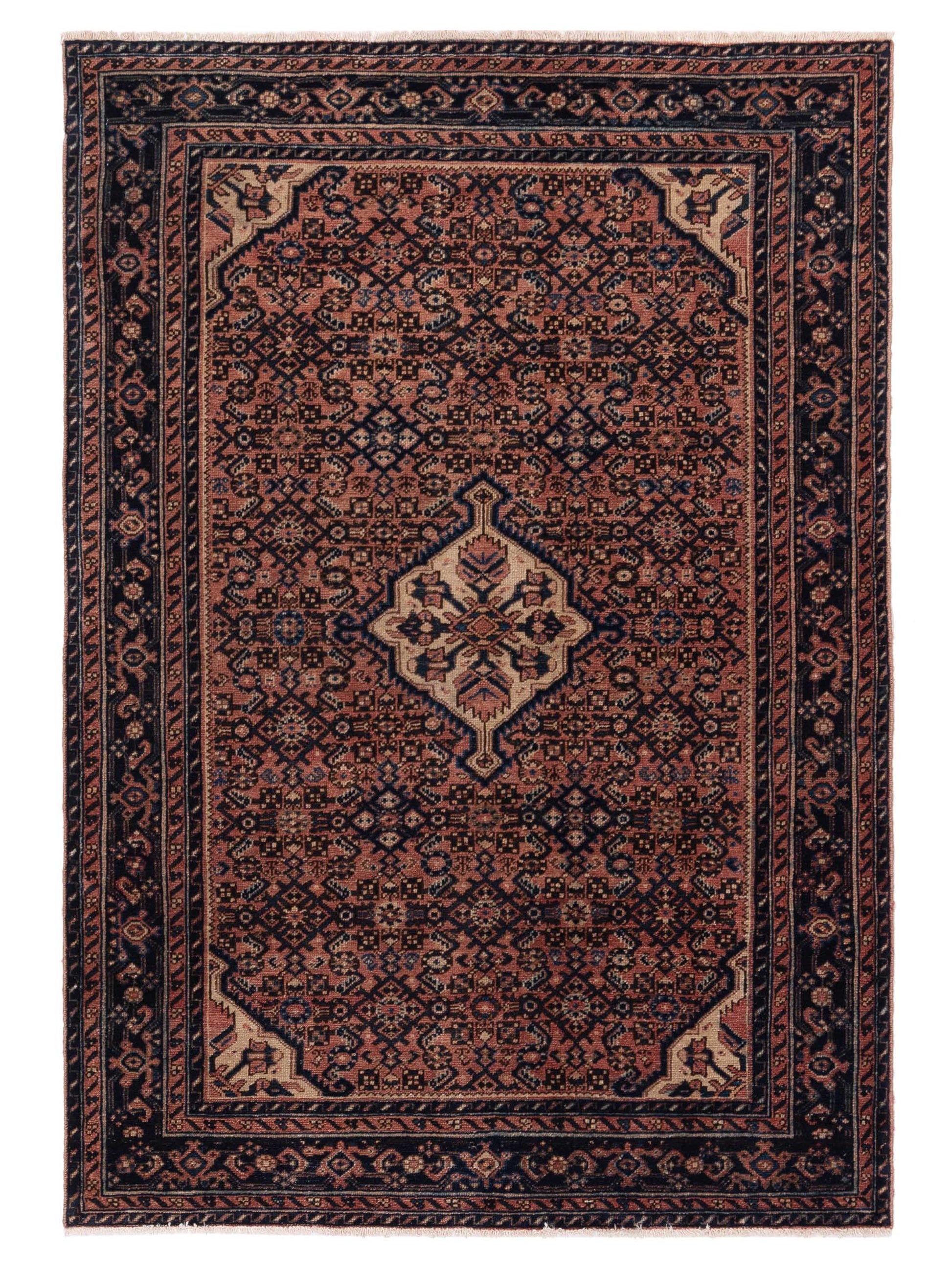 Pasha Persian  Pink Navy Traditional