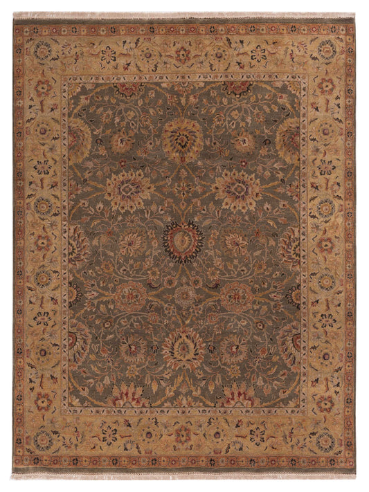 Rajpur Crown  Green Beige Transitional