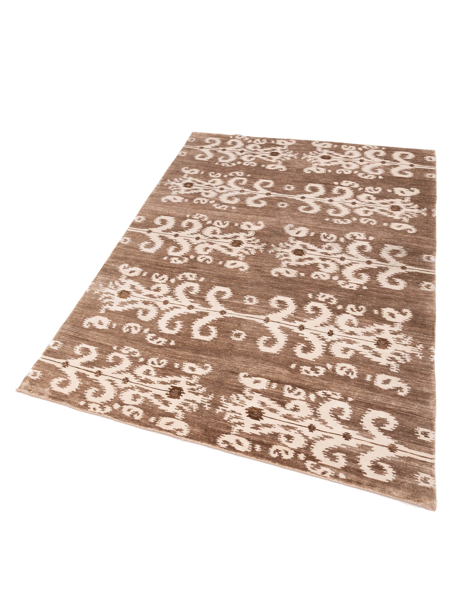 Tibetino 126593 Brown 6x9 Hand Knotted Rug
