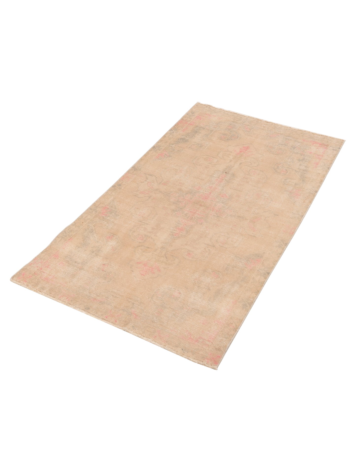 Old Anatolian 131122 Green Pink 4.2x7.2 Hand Knotted Rug