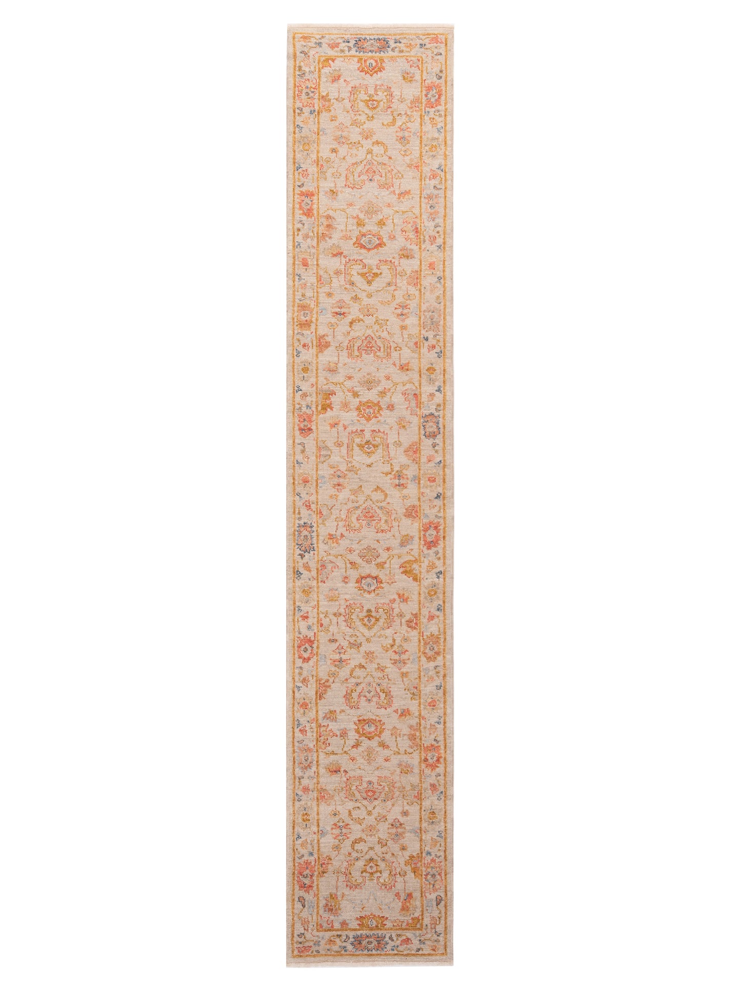 Anadol Angora Oushak  Ivory Ivory Traditional