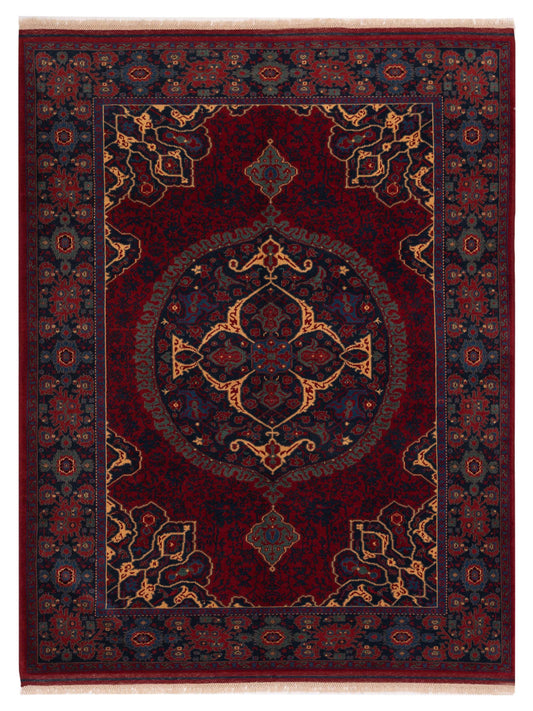 Pasha Turkish Shirwan  Red Navy Traditional