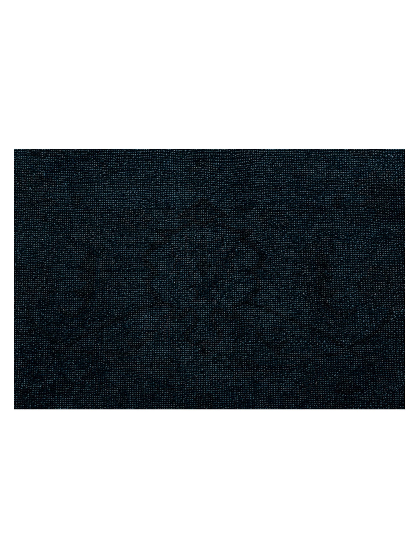 Vintage 70893 Black Black 10.3x13.8 Hand Knotted Rug