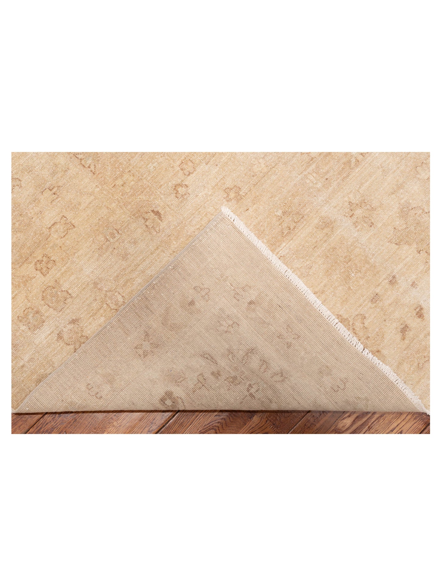 Laila 112485 Silver Cream 11.6x14.1 Hand Knotted Rug