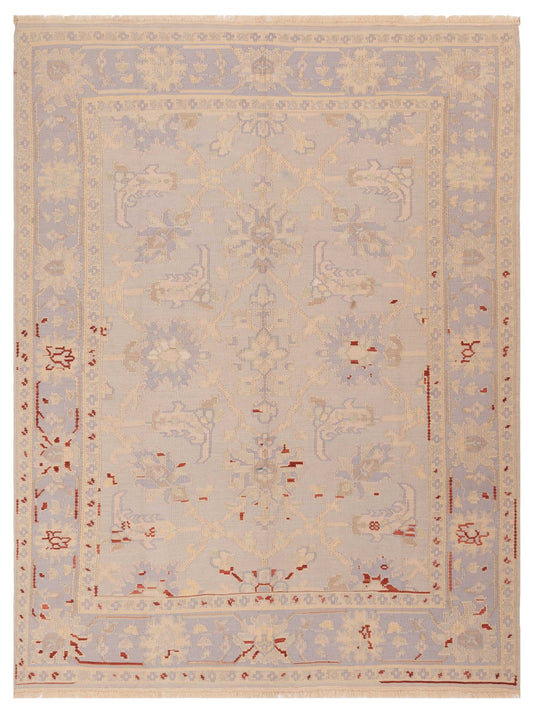 Pasha Transilvanian Kilim  Silver  Traditional