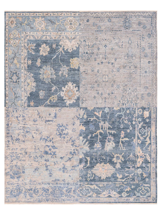 Anadol Angora Oushak  Blue Gray Traditional
