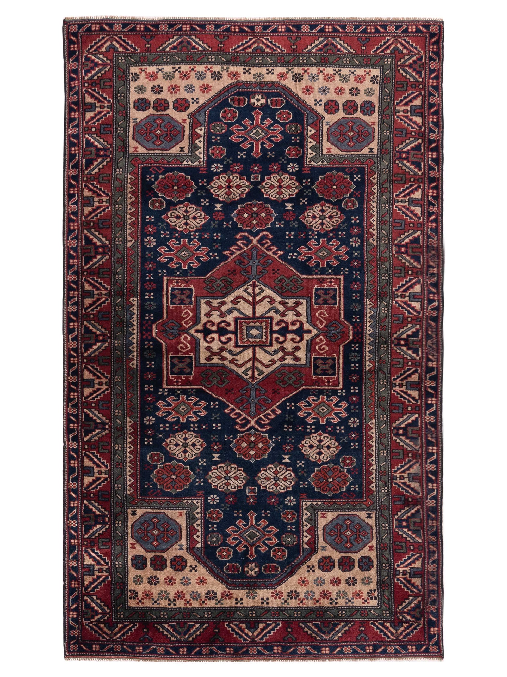 Pasha Persian  Navy Rust Traditional