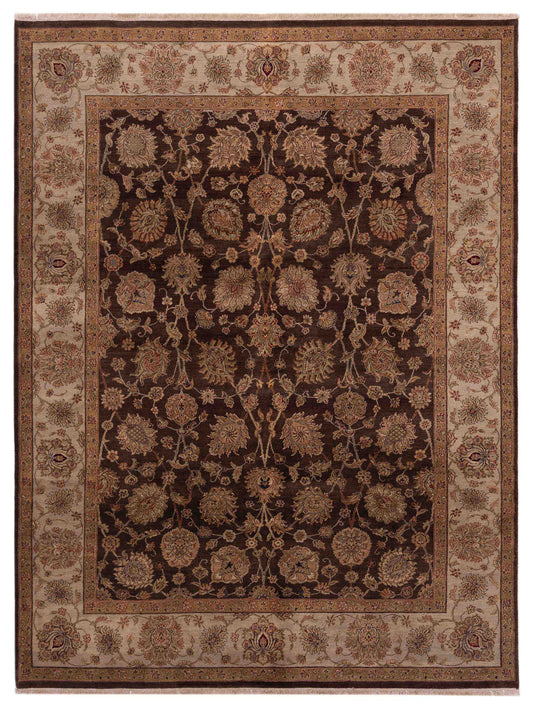 Rajpur Crown  Brown Ivory Transitional