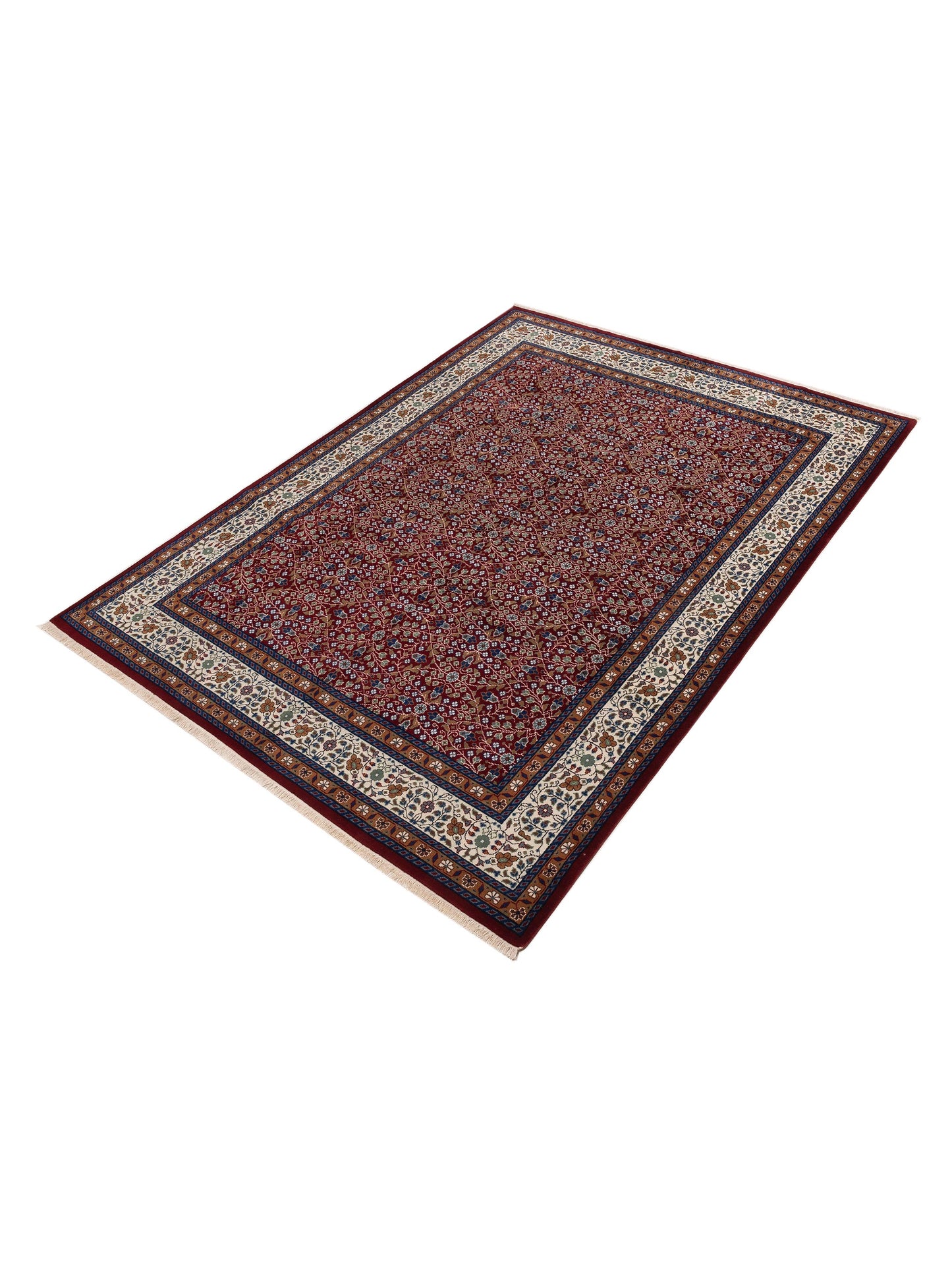 Kayseri 153132 Red Ivory 8.11x12 Hand Knotted Rug