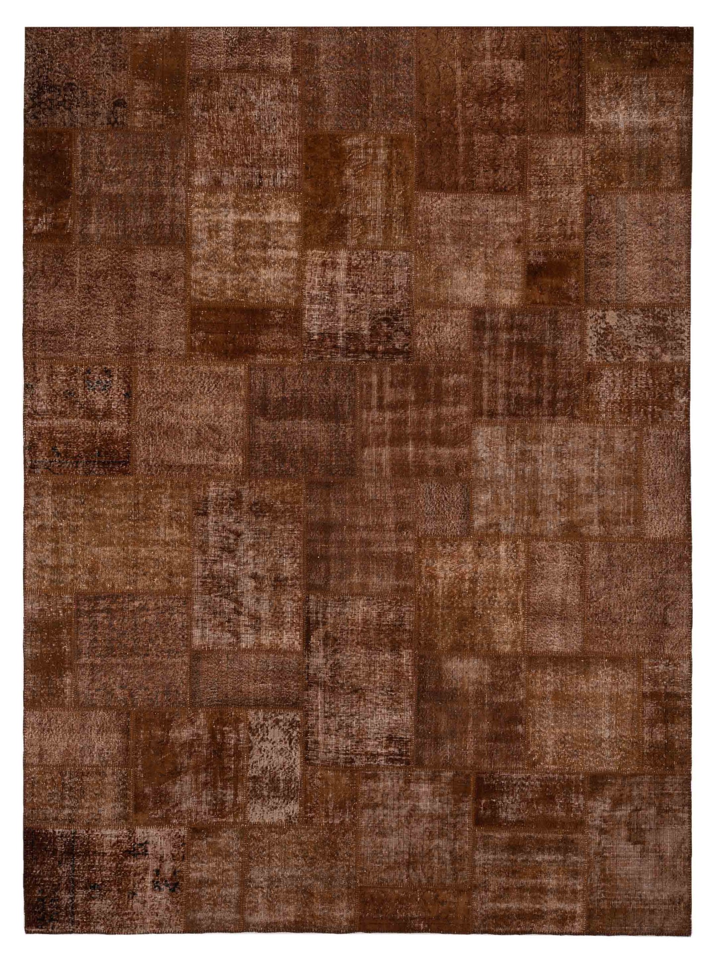 Pasha Turkish Vestige Patchwork  Brown  Contemporary