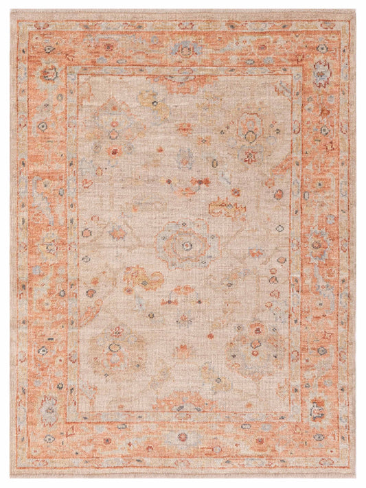 Anadol Angora Oushak  Beige Rust Traditional