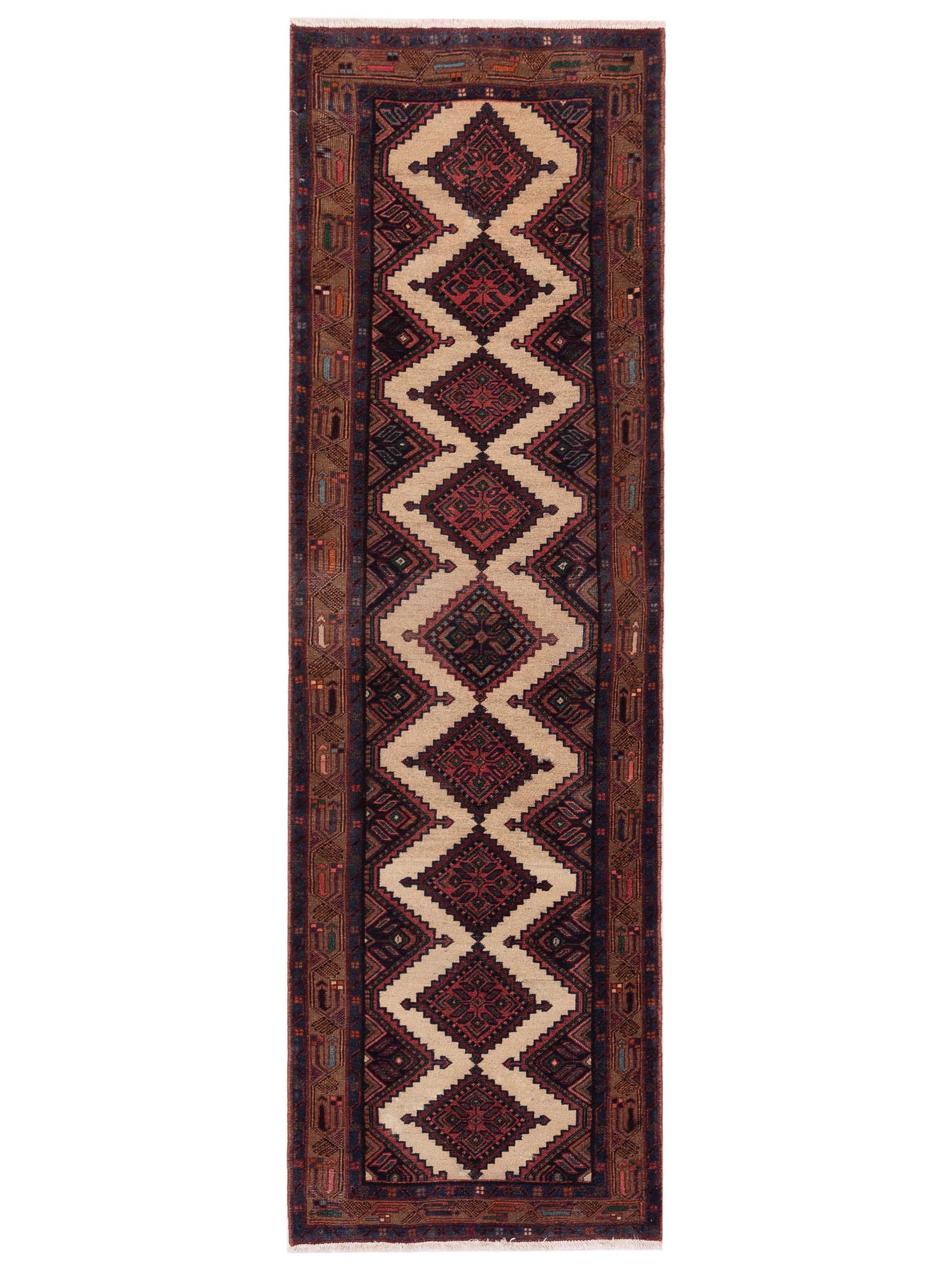 Pasha Persian  Ivory Brown Traditional