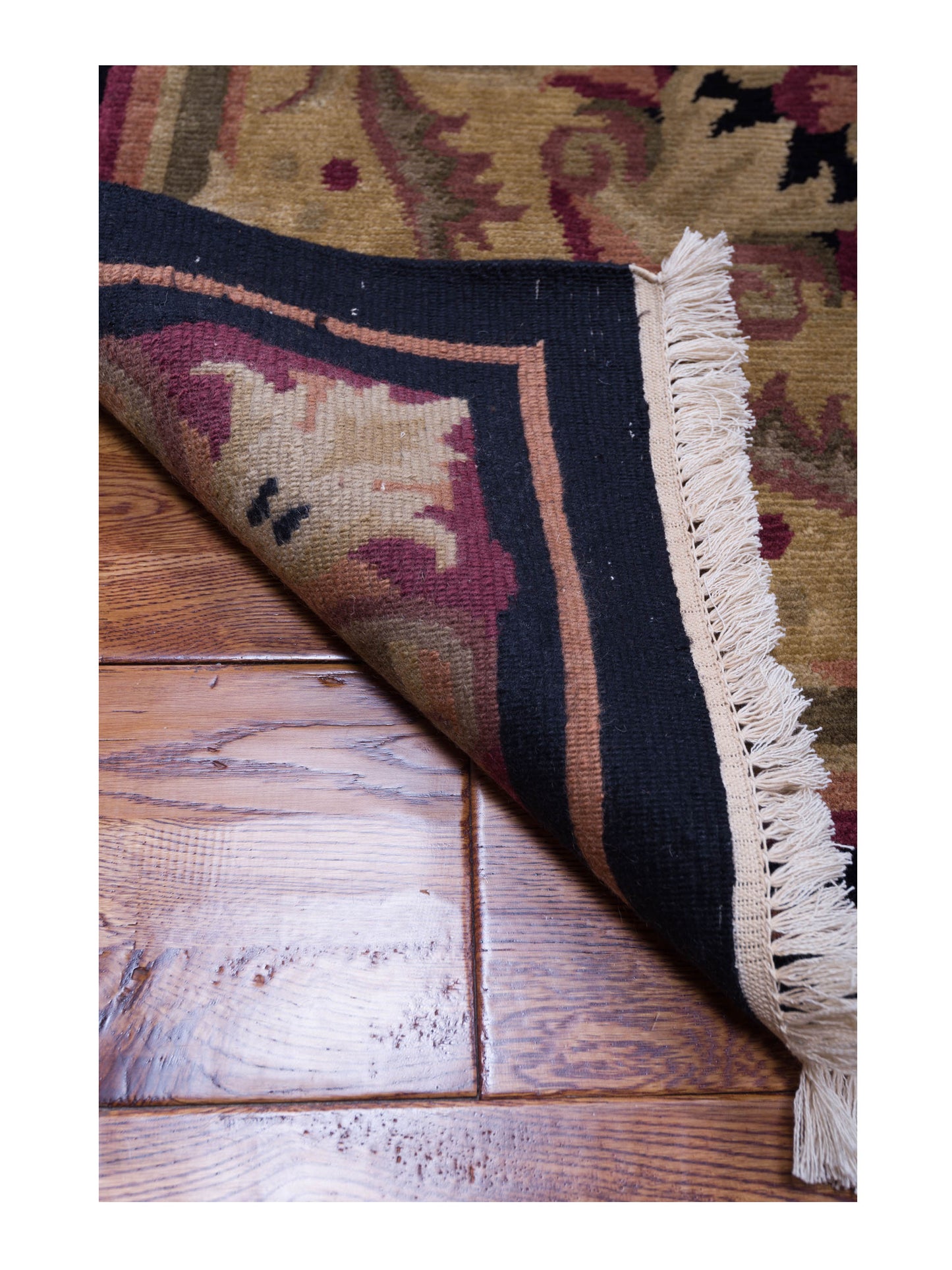 Himalayan 84256 Black Gold 10x13.11 Hand Knotted Rug