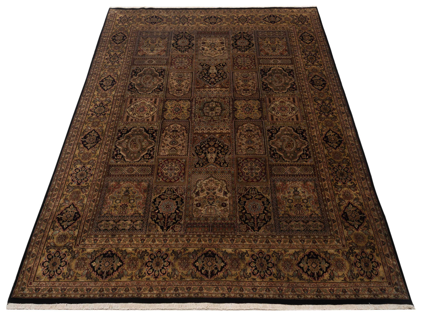 Crown 88363 Multi 8x10.1 Hand Knotted Rug