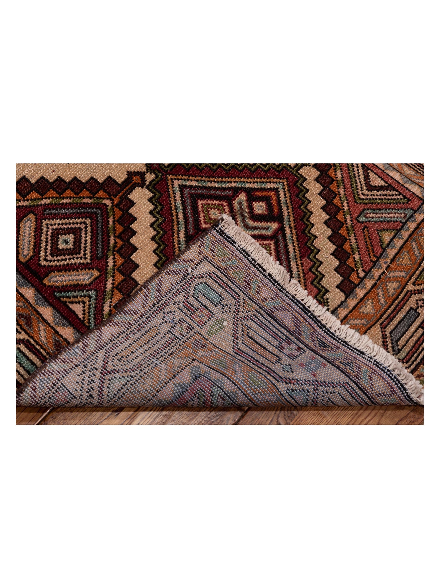 Persian 147687 Multi Multi 2.9x10.8 Hand Knotted Rug