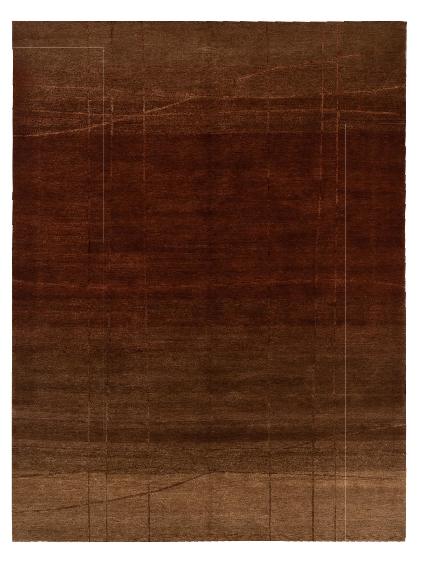 Siena Nepalese  Brown Brown Contemporary