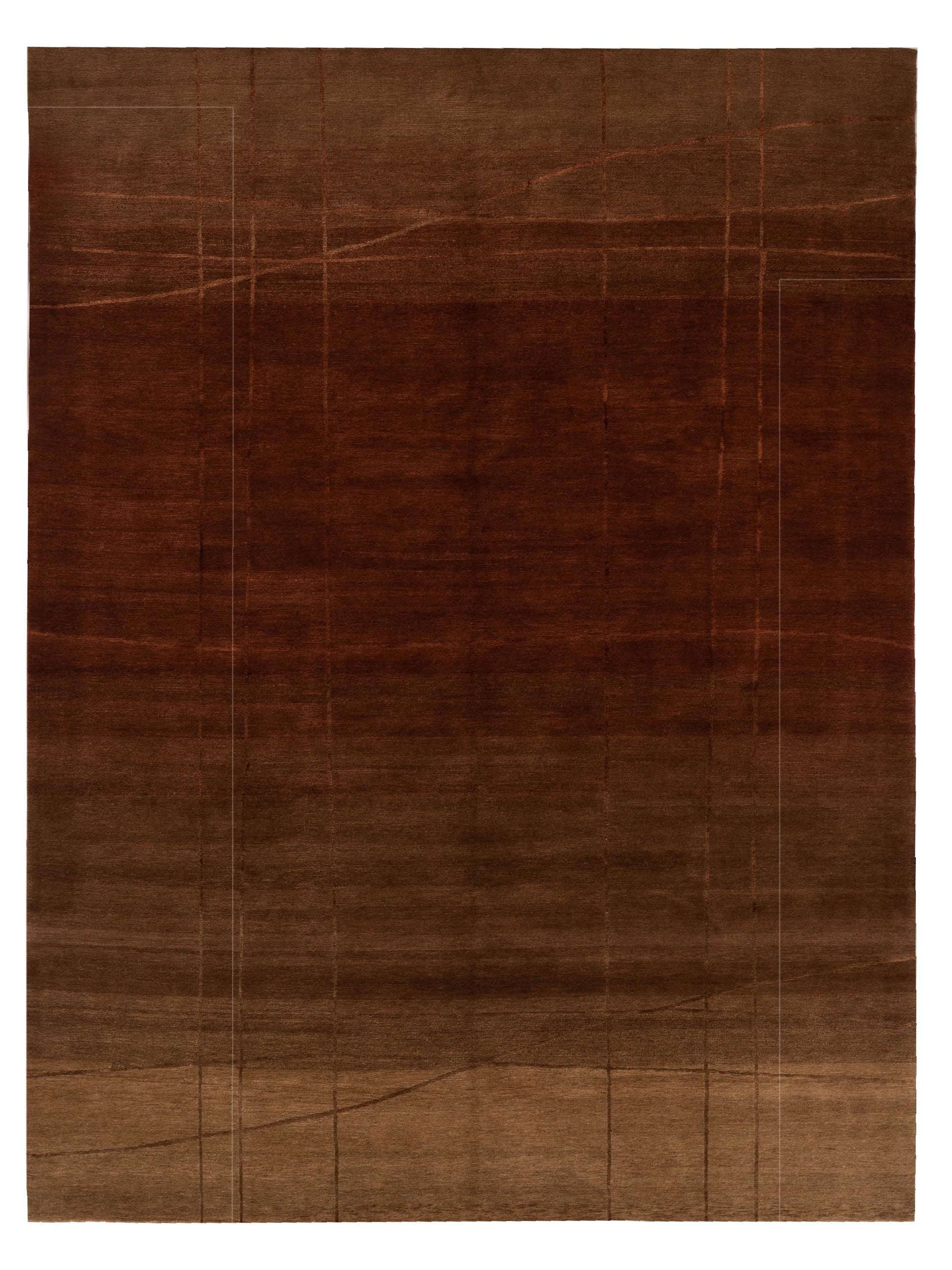 Siena Nepalese  Brown Brown Contemporary