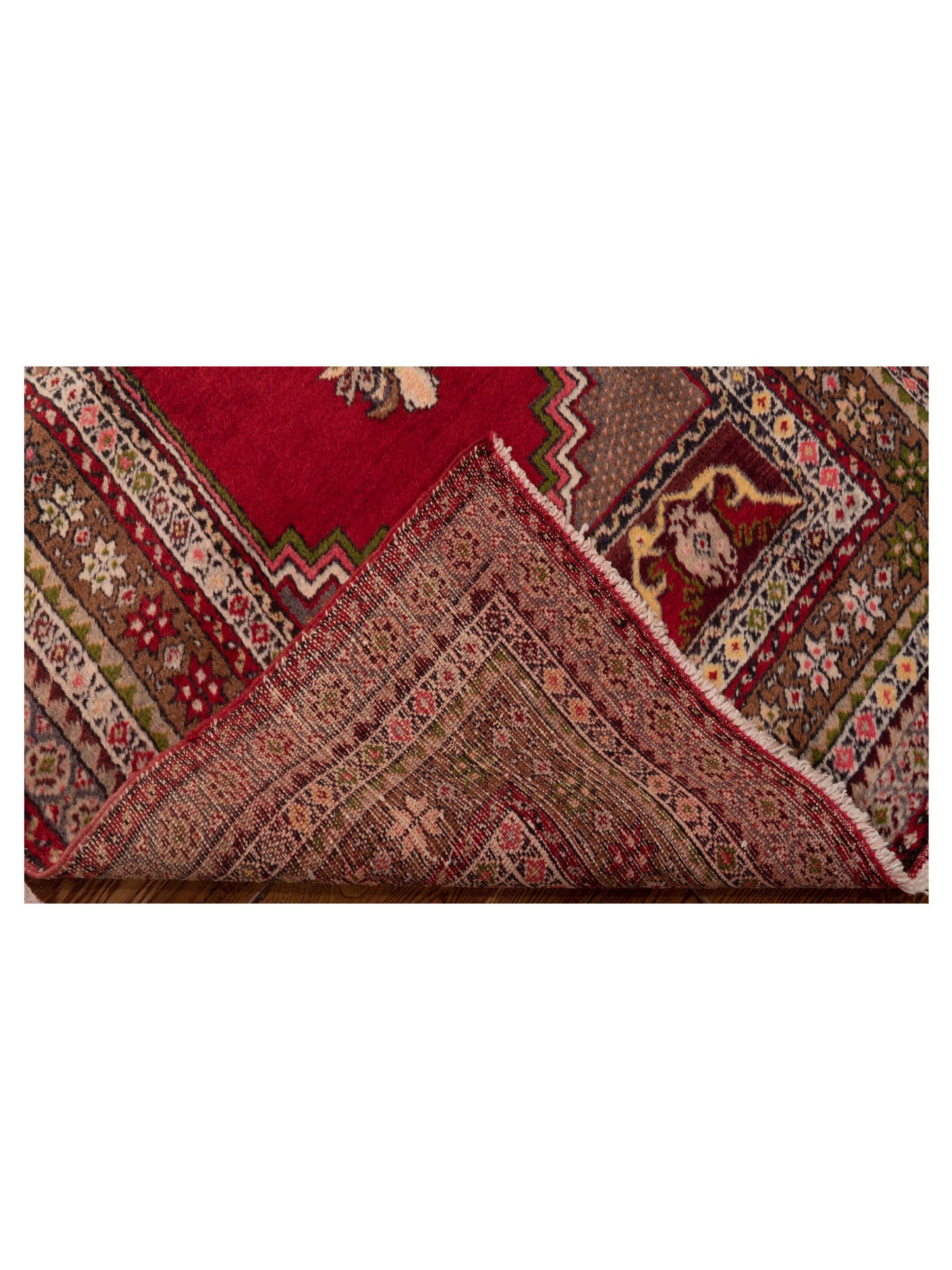 Old Anatolian 134335 Multi 3.4x4.11 Hand Knotted Rug
