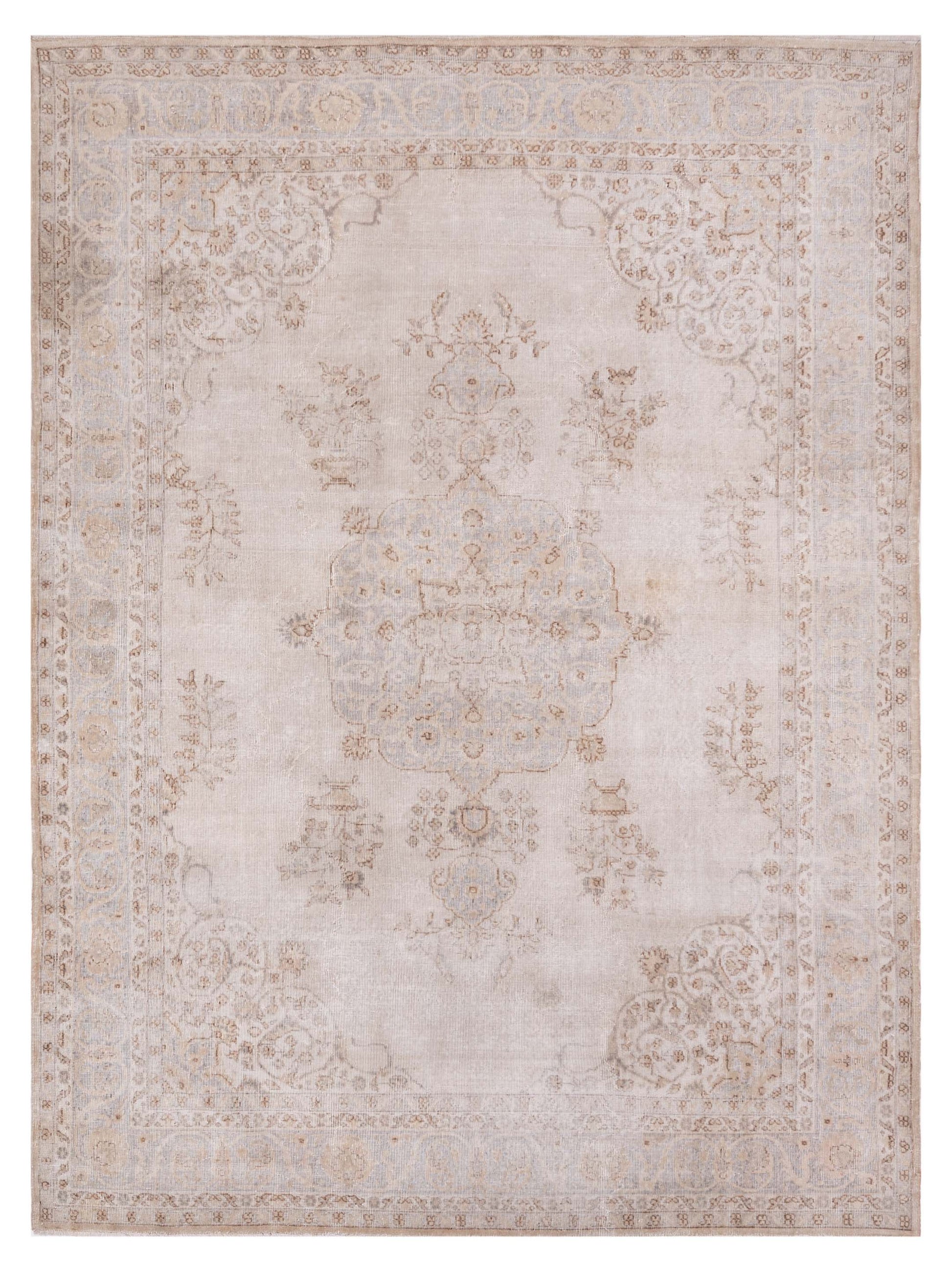 Pasha Vintage  Ivory Silver Contemporary