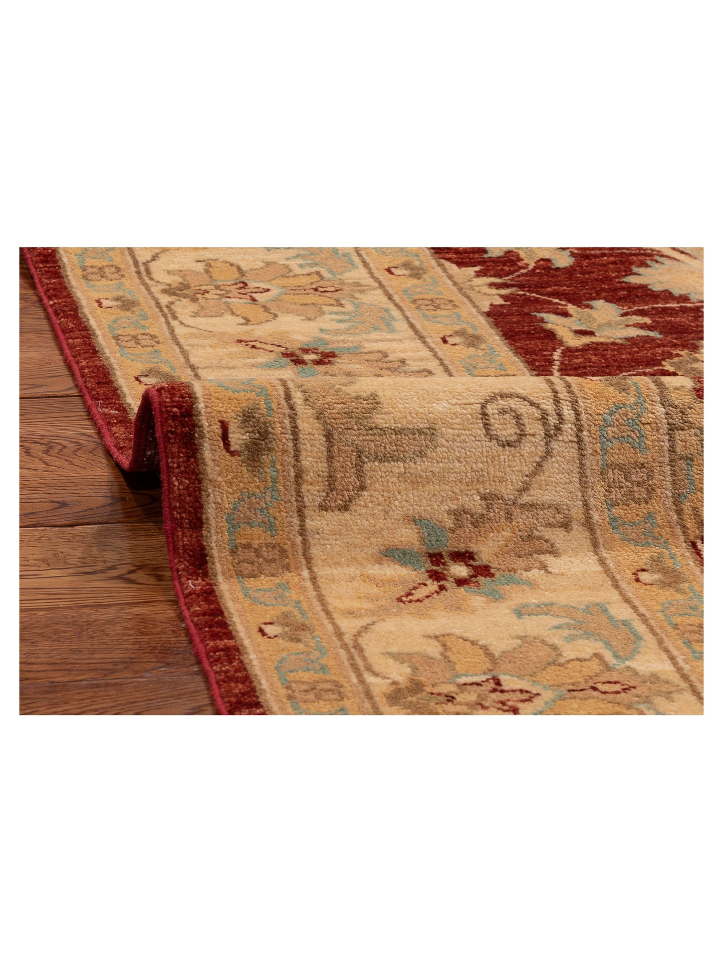 Anadol Oushak 154474 Navy Blue Brown 9.6x12 Hand Knotted Rug