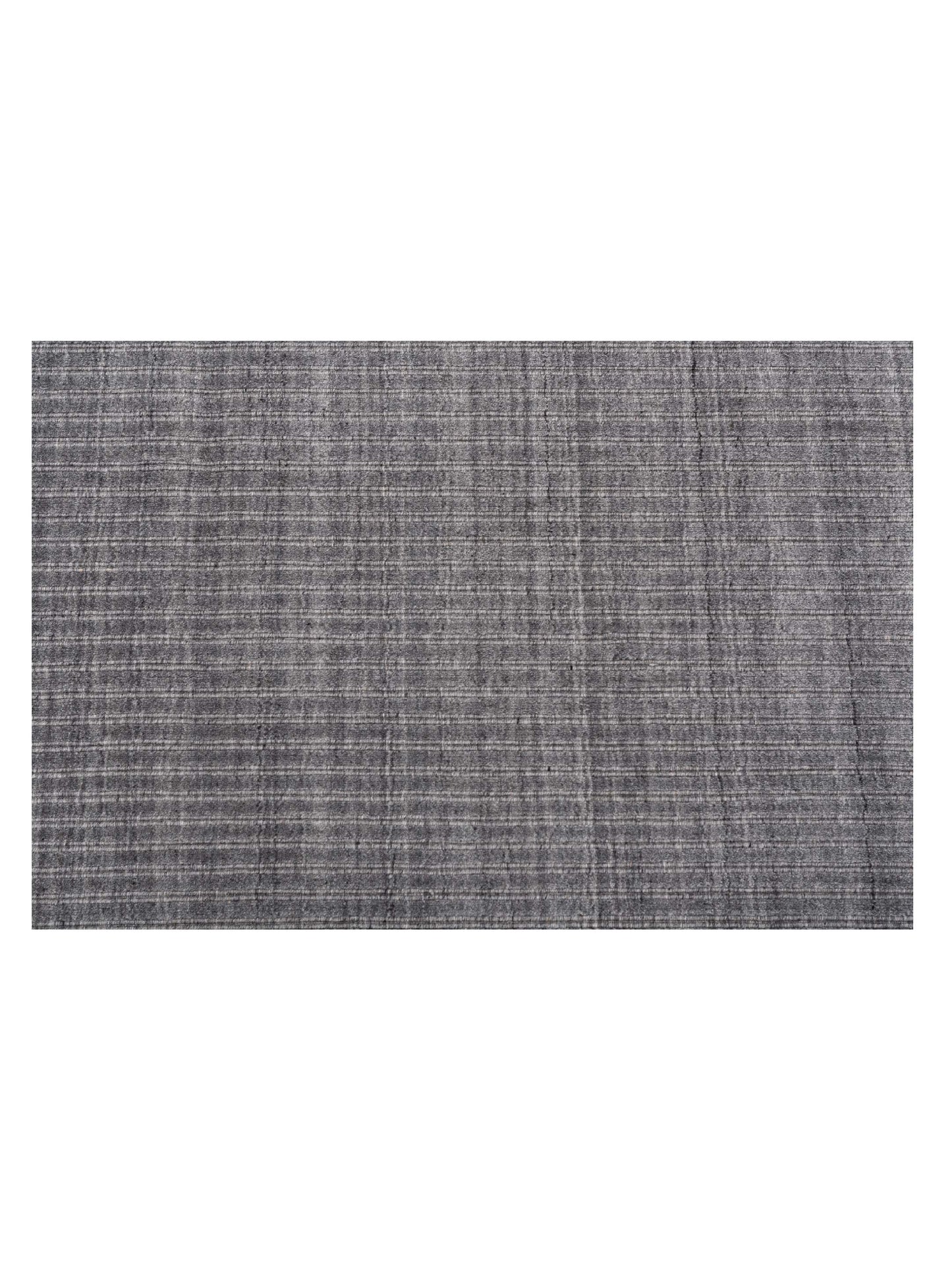 Himalayan 127586 Gray 9.8x11.1 Hand Knotted Rug