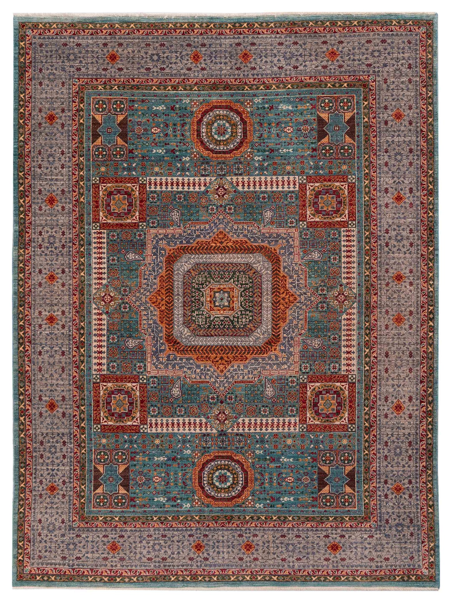 Nomad Super Mamluk  Blue Gray Traditional