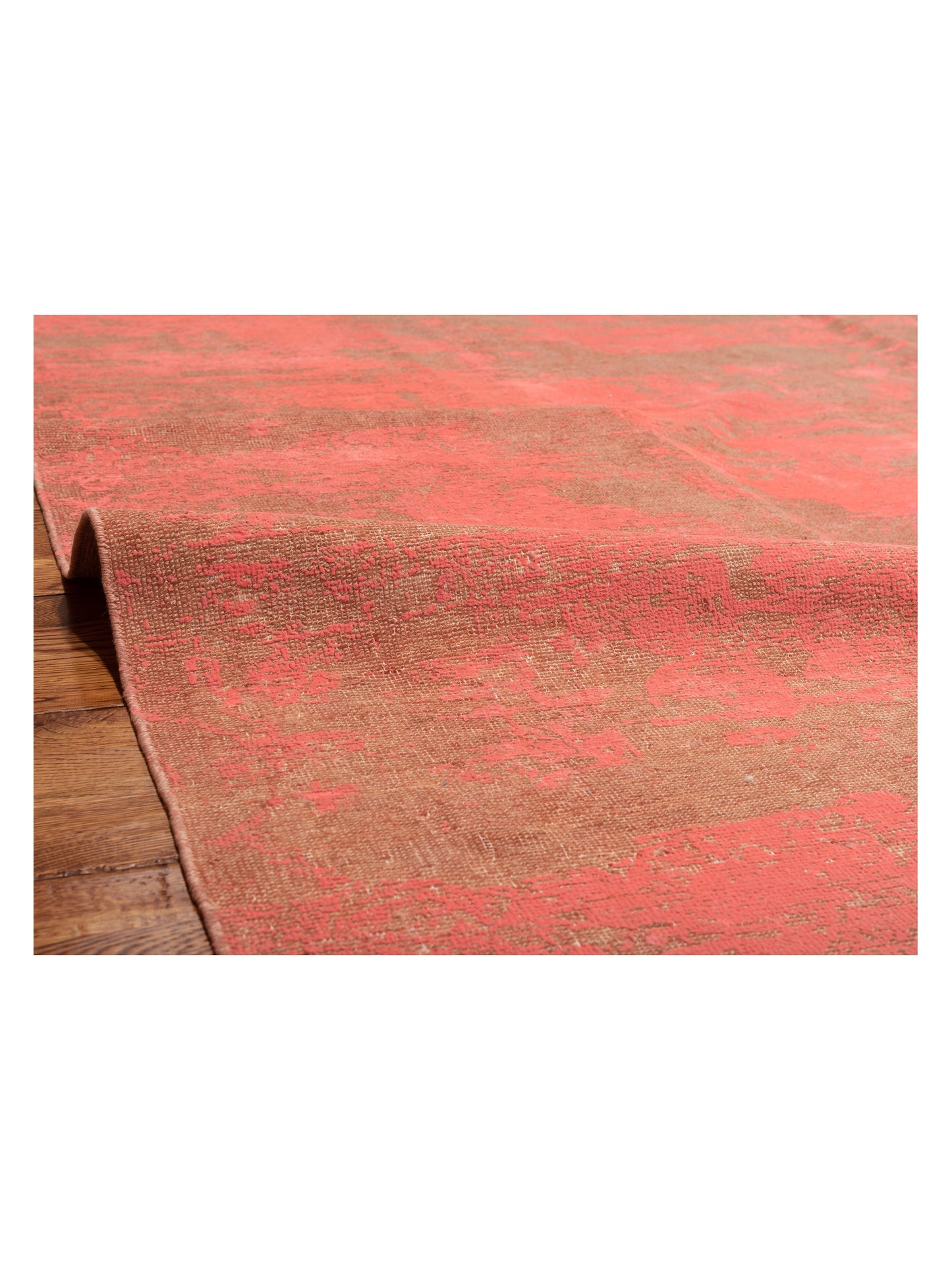 Vintage 82193 Pink 8.10x12 Hand Knotted Rug
