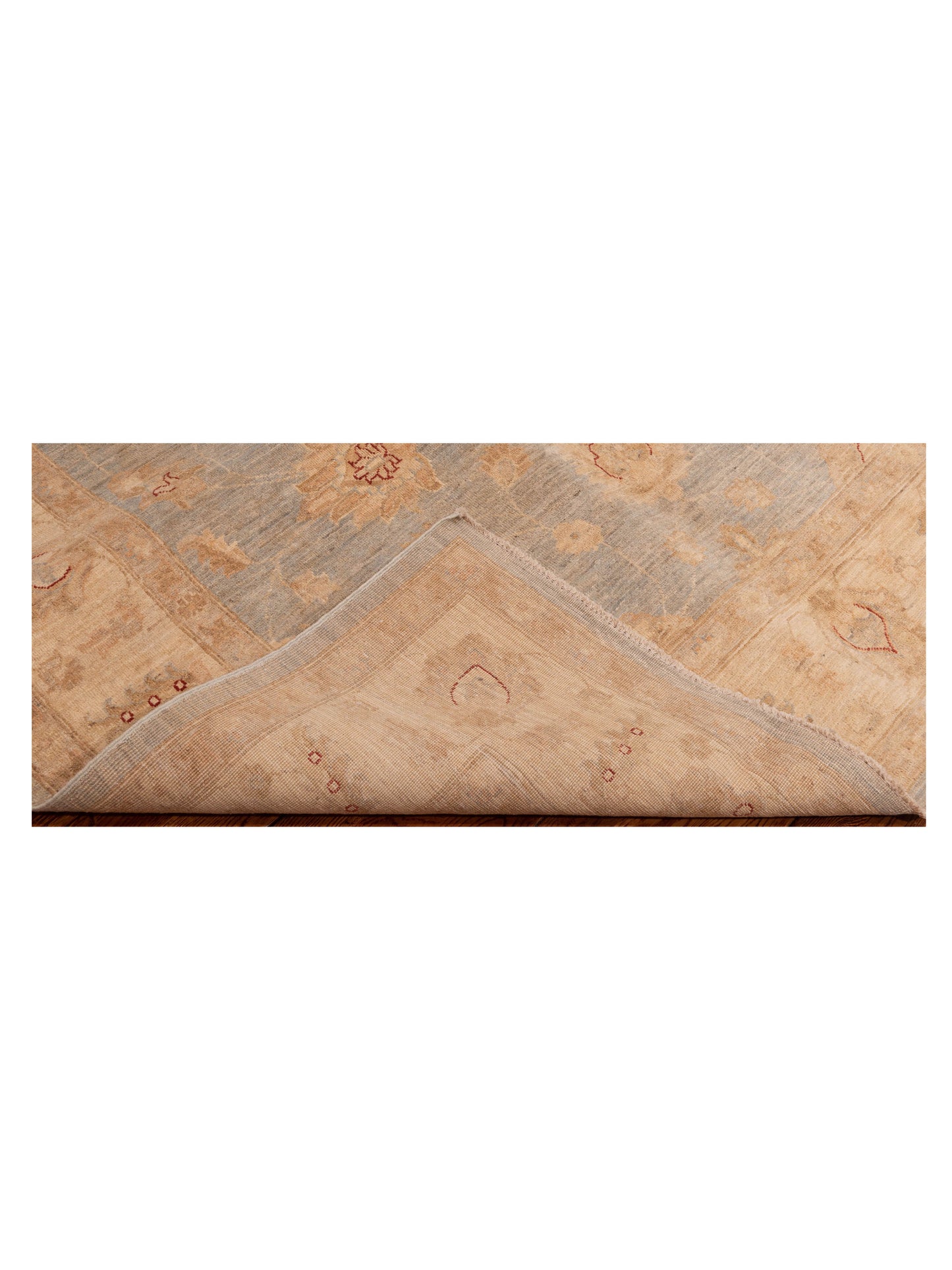 Sultan 119010 Blue Ivory 6x8.4 Hand Knotted Rug