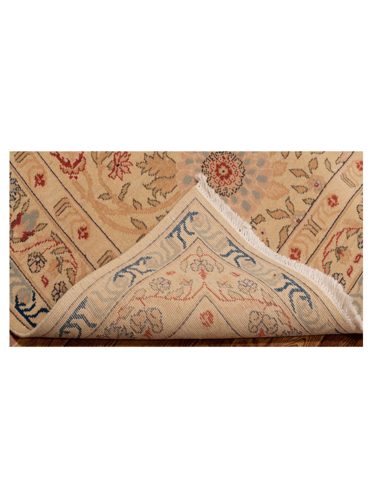 Bouquet 107404 Ivory Ivory 4x6.5 Hand Knotted Rug