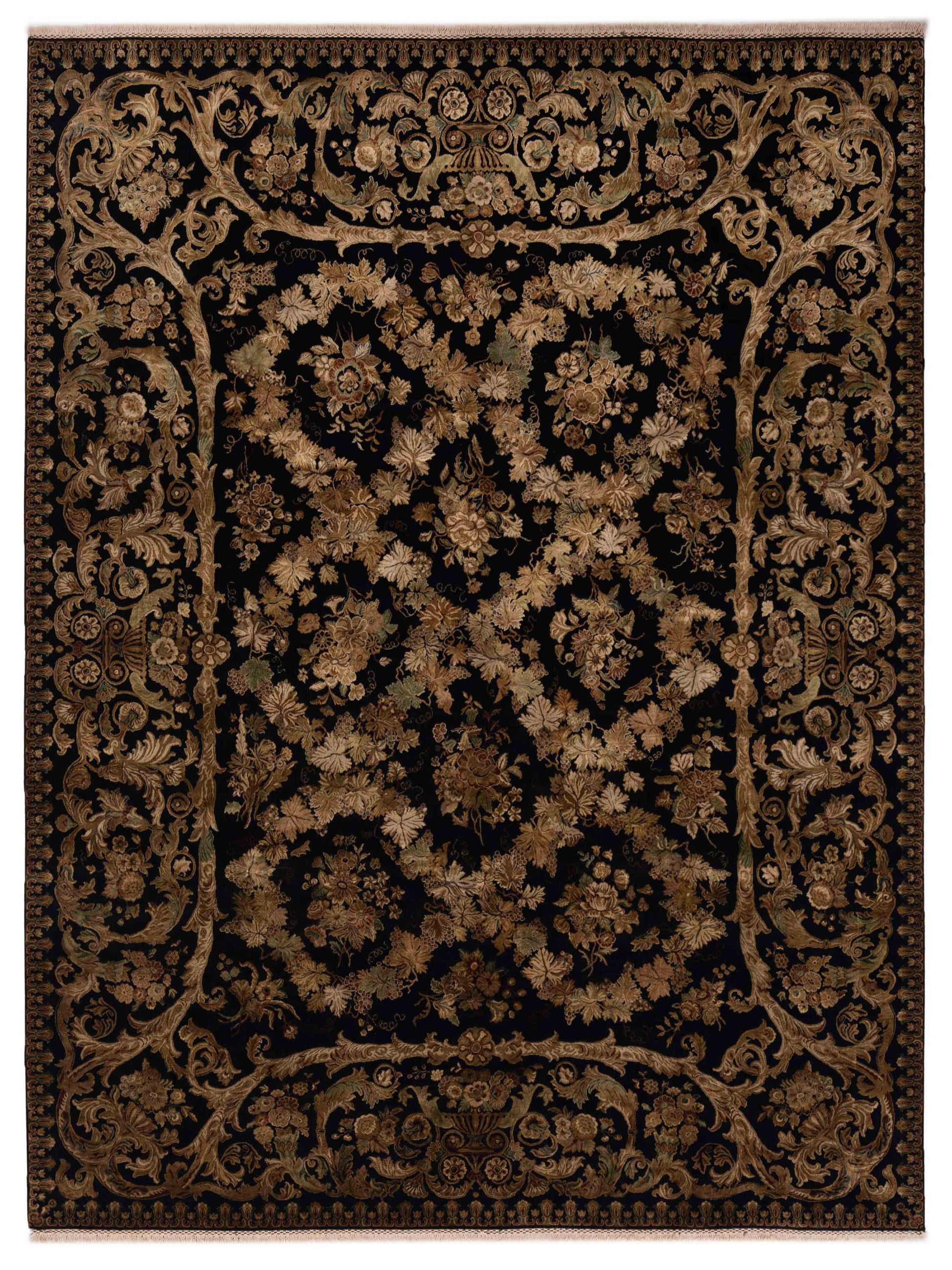 Rajpur Imperial Silk  Black Black Traditional