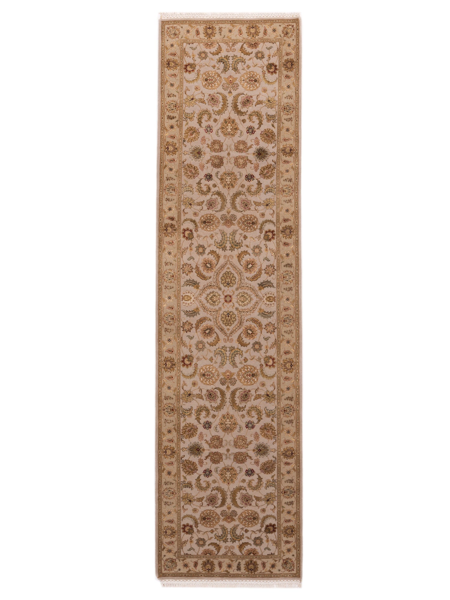 Rajpur Imperial Silk  Ivory Gold Traditional