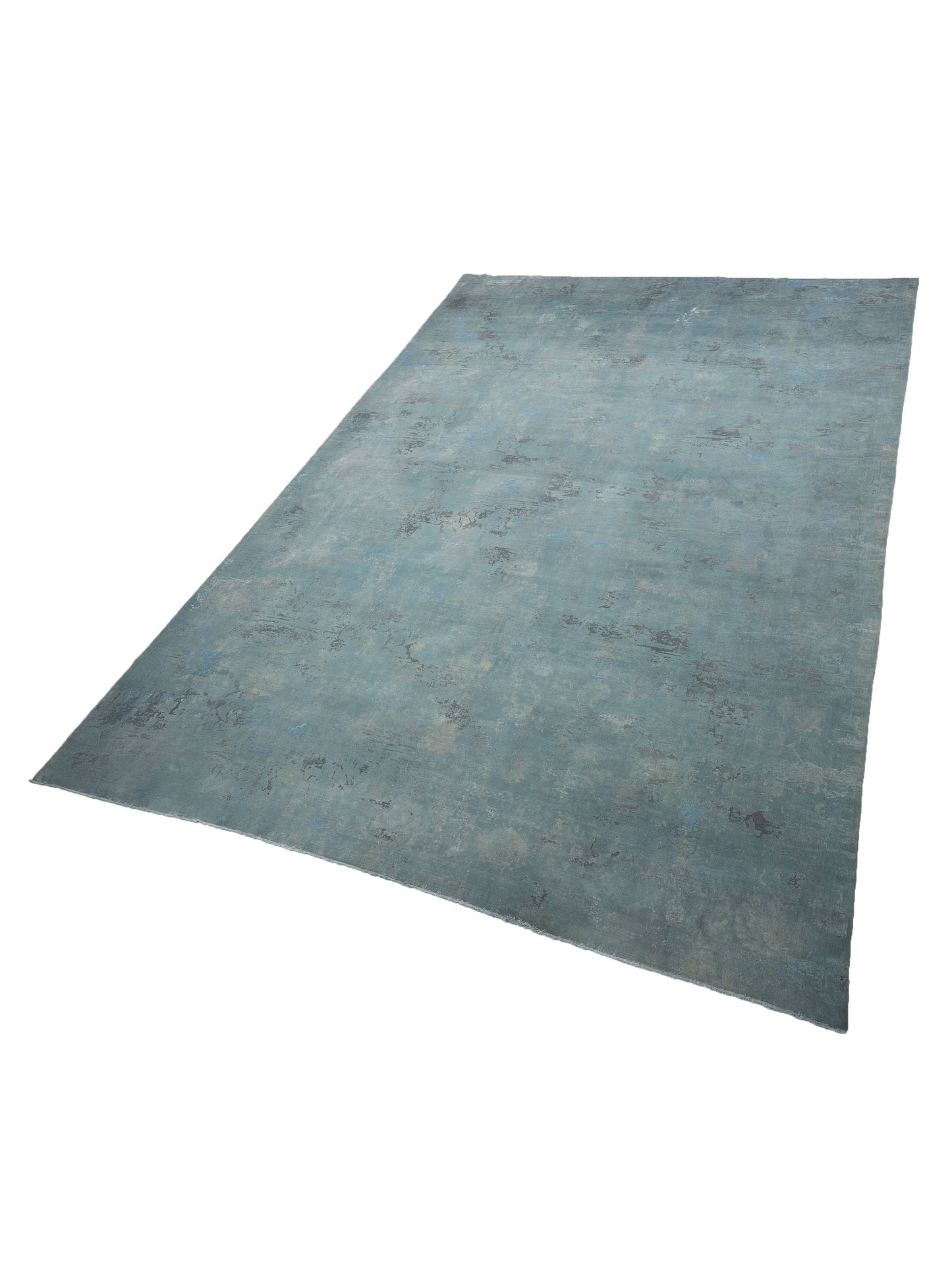 Vintage 122000 Light Blue 12x16.11 Hand Knotted Rug