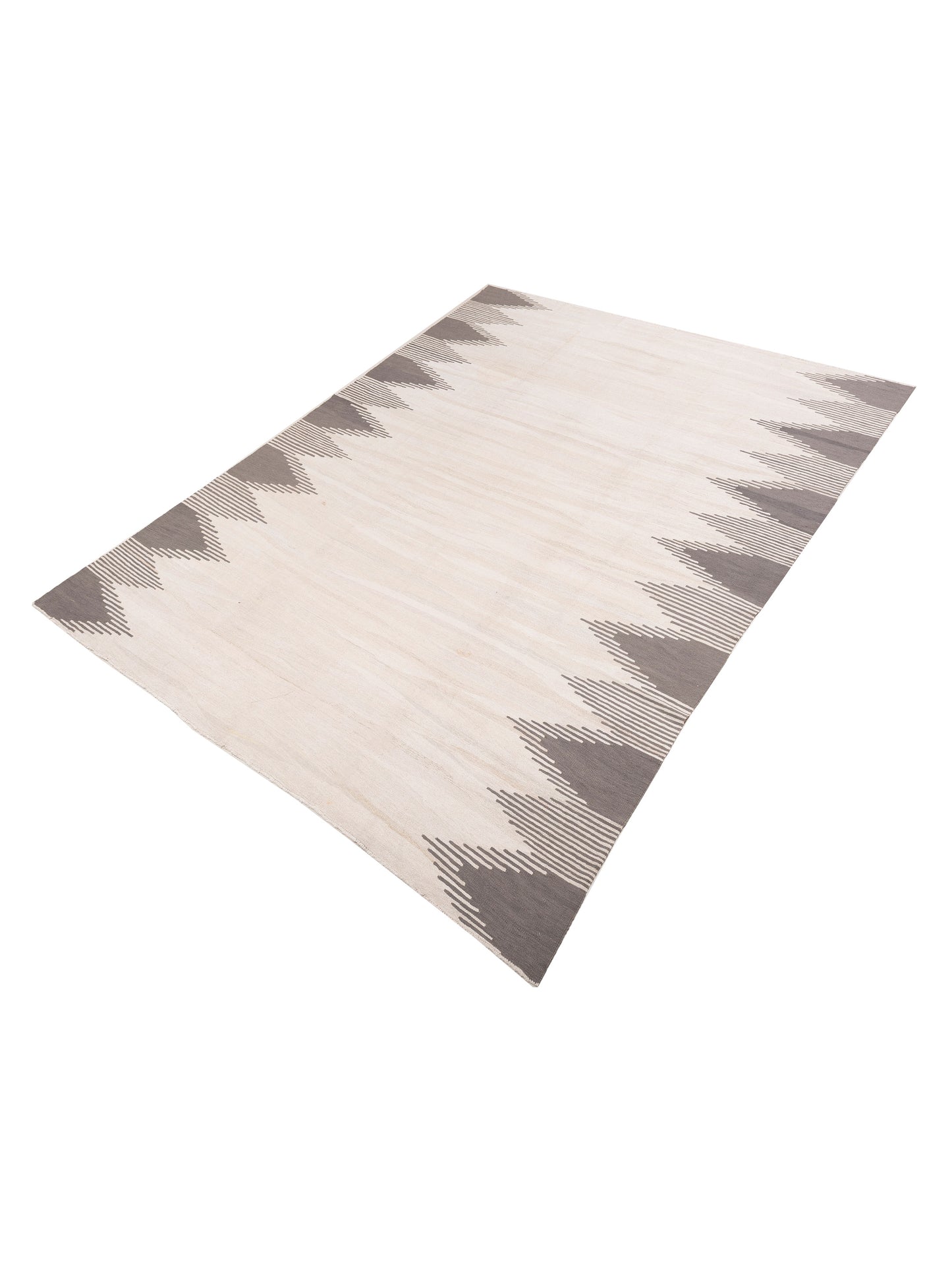 Aladdin 152614 Ivory Gray 10.8x14.2 Hand Woven Rug
