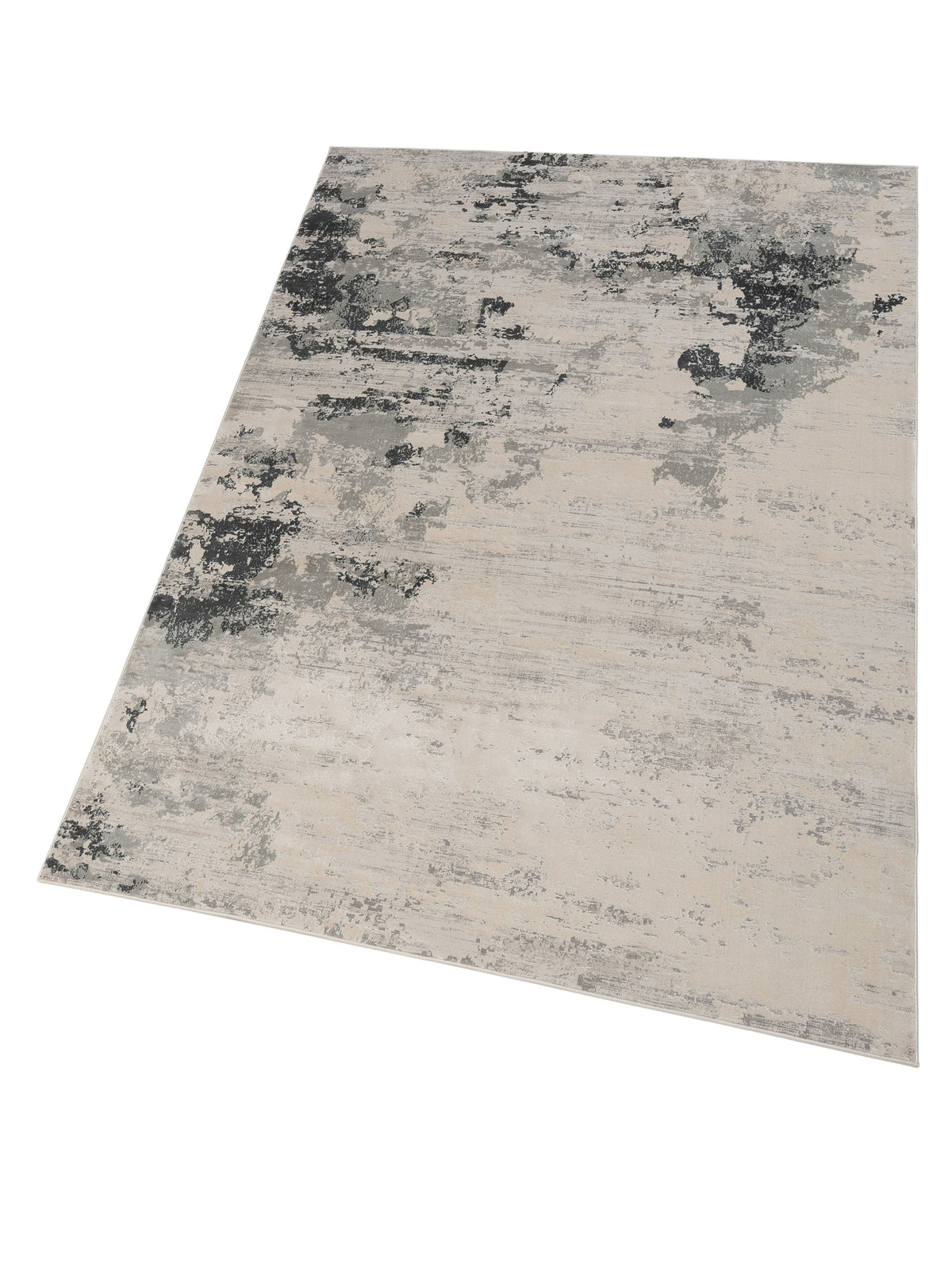 Palermo 130430 Ivory Gray 6.7x9.6 Machine Made Rug