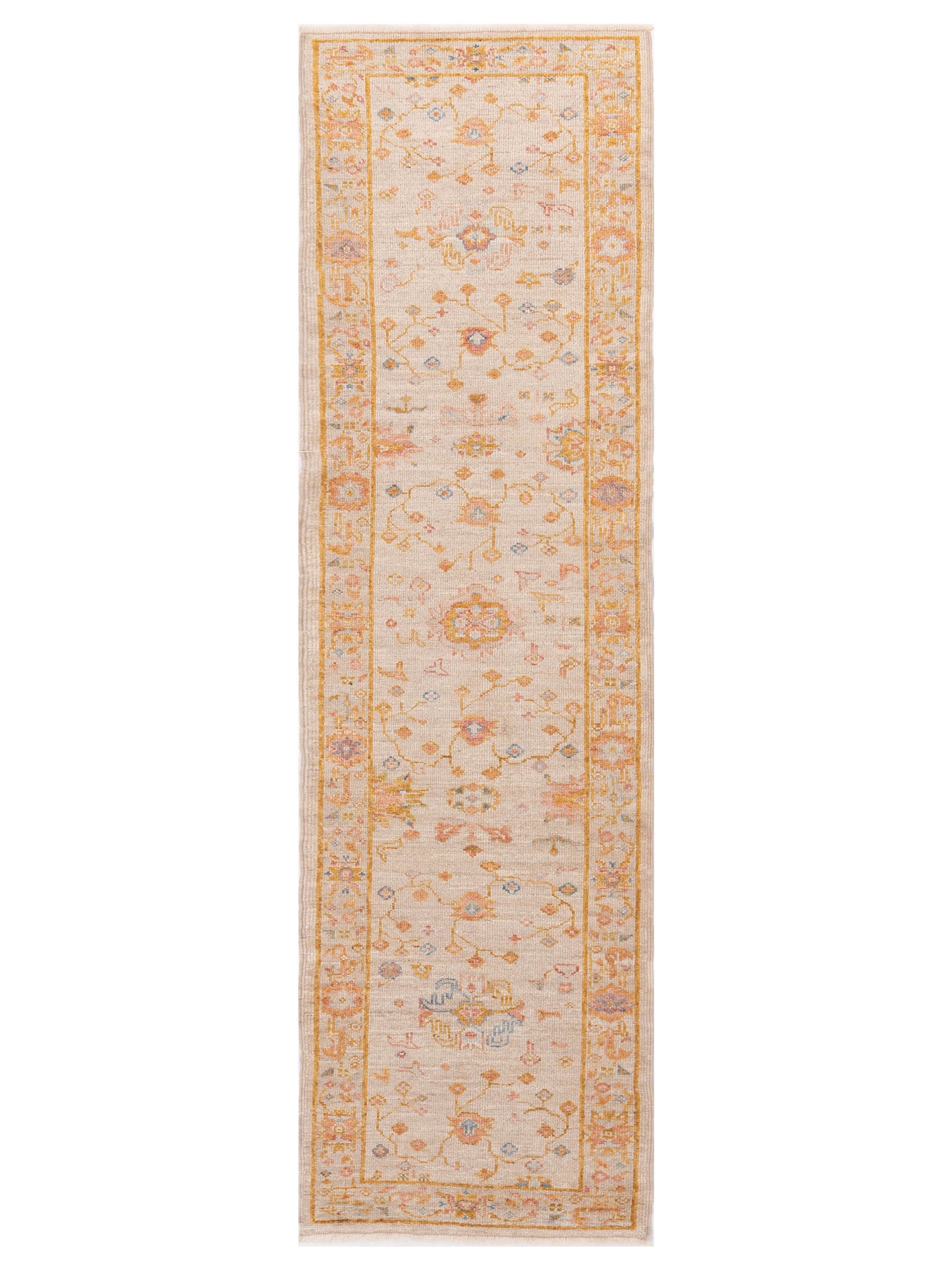 Anadol Angora Oushak  Ivory Ivory Traditional