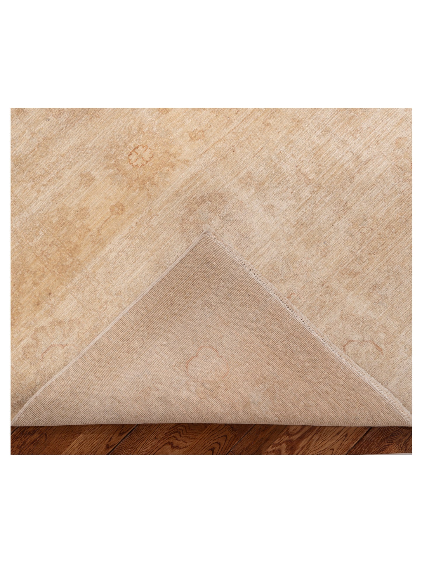 Sultan 121684 Ivory Ivory 7.11x9.11 Hand Knotted Rug