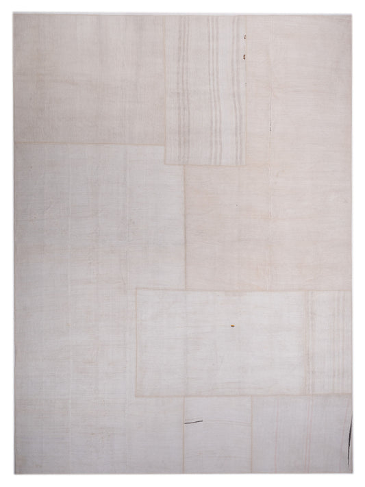 Pasha Turkish Vestige Patchwork  Ivory  Contemporary