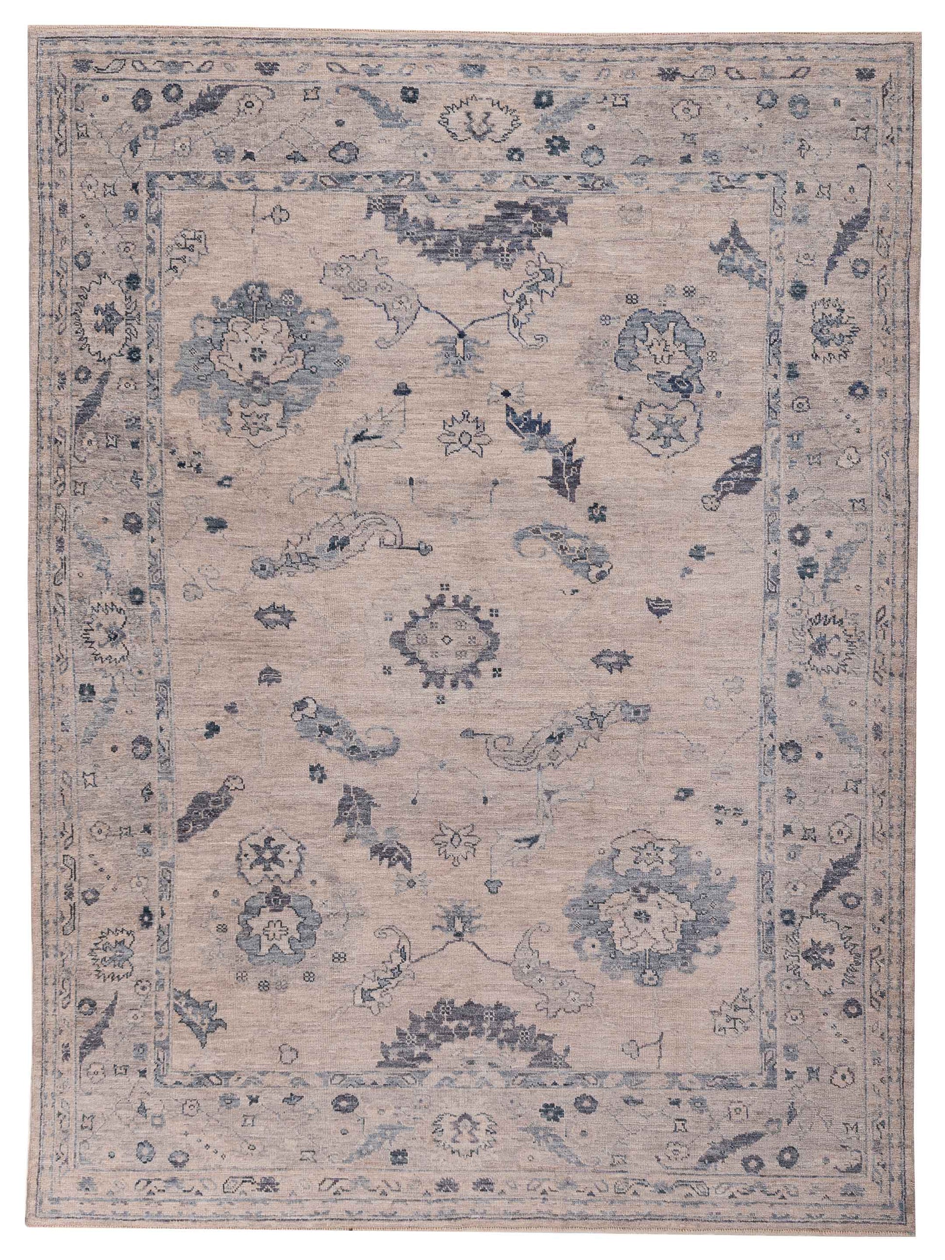 Anadol Angora Oushak  Silver Gray Traditional