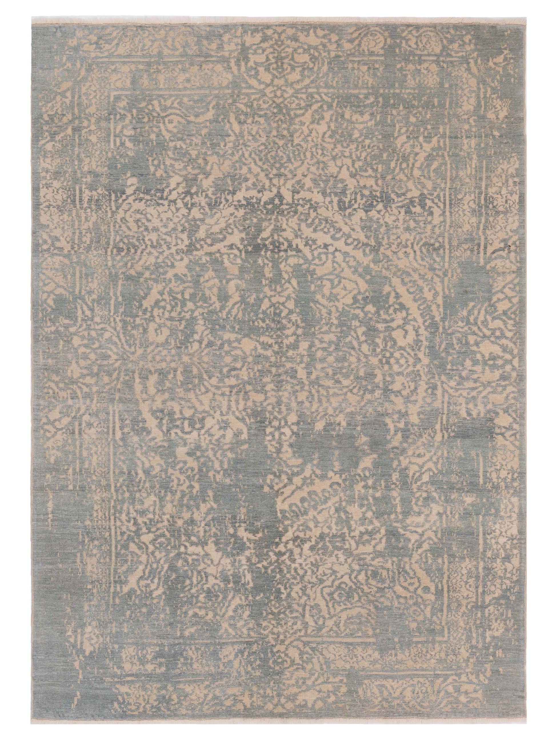Pasha Defne  Ivory Ice Blue Transitional
