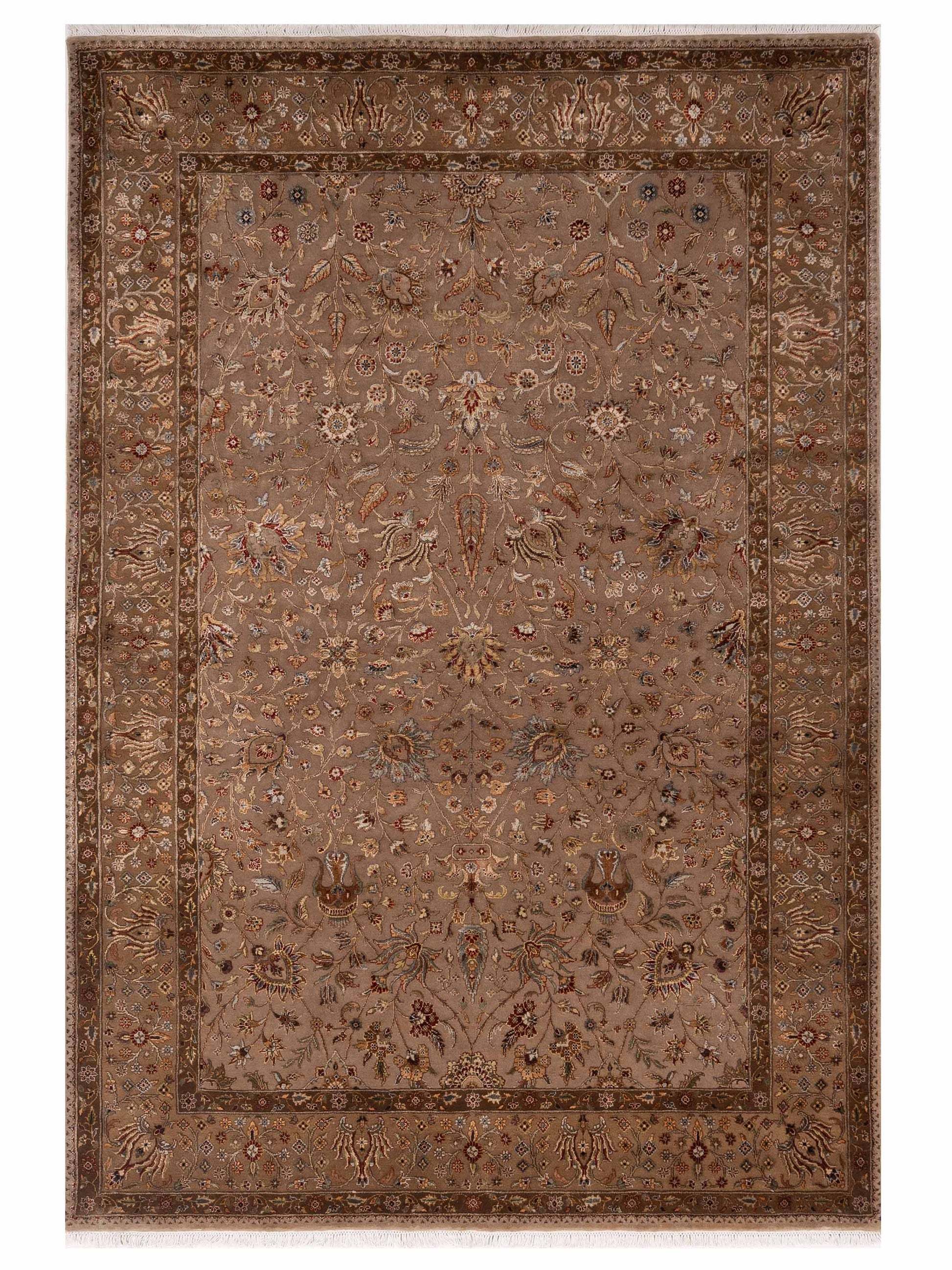 Rajpur Imperial Silk  Brown Gold Traditional