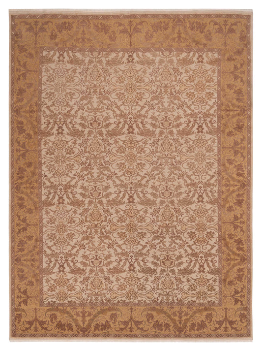 Pasha Antique Loom  Ivory Gold Transitional
