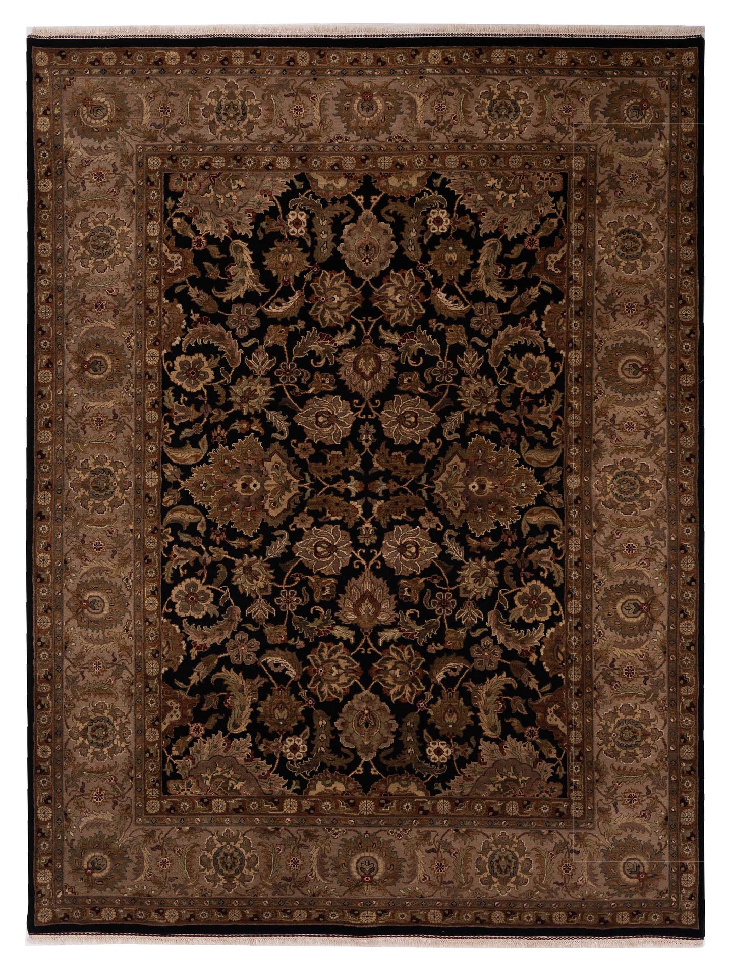 Rajpur Jahan  Black Beige Traditional