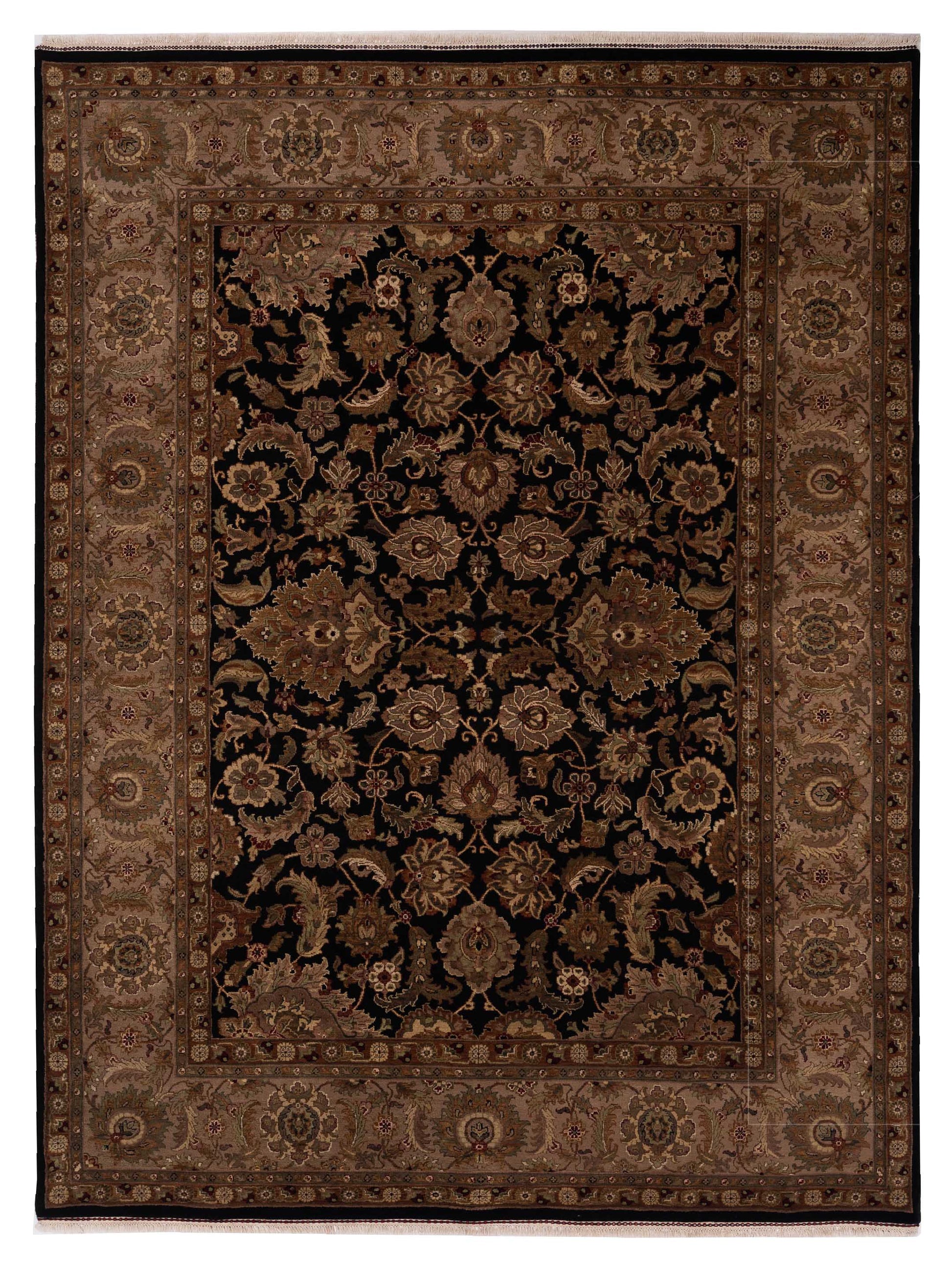 Rajpur Jahan  Black Beige Traditional