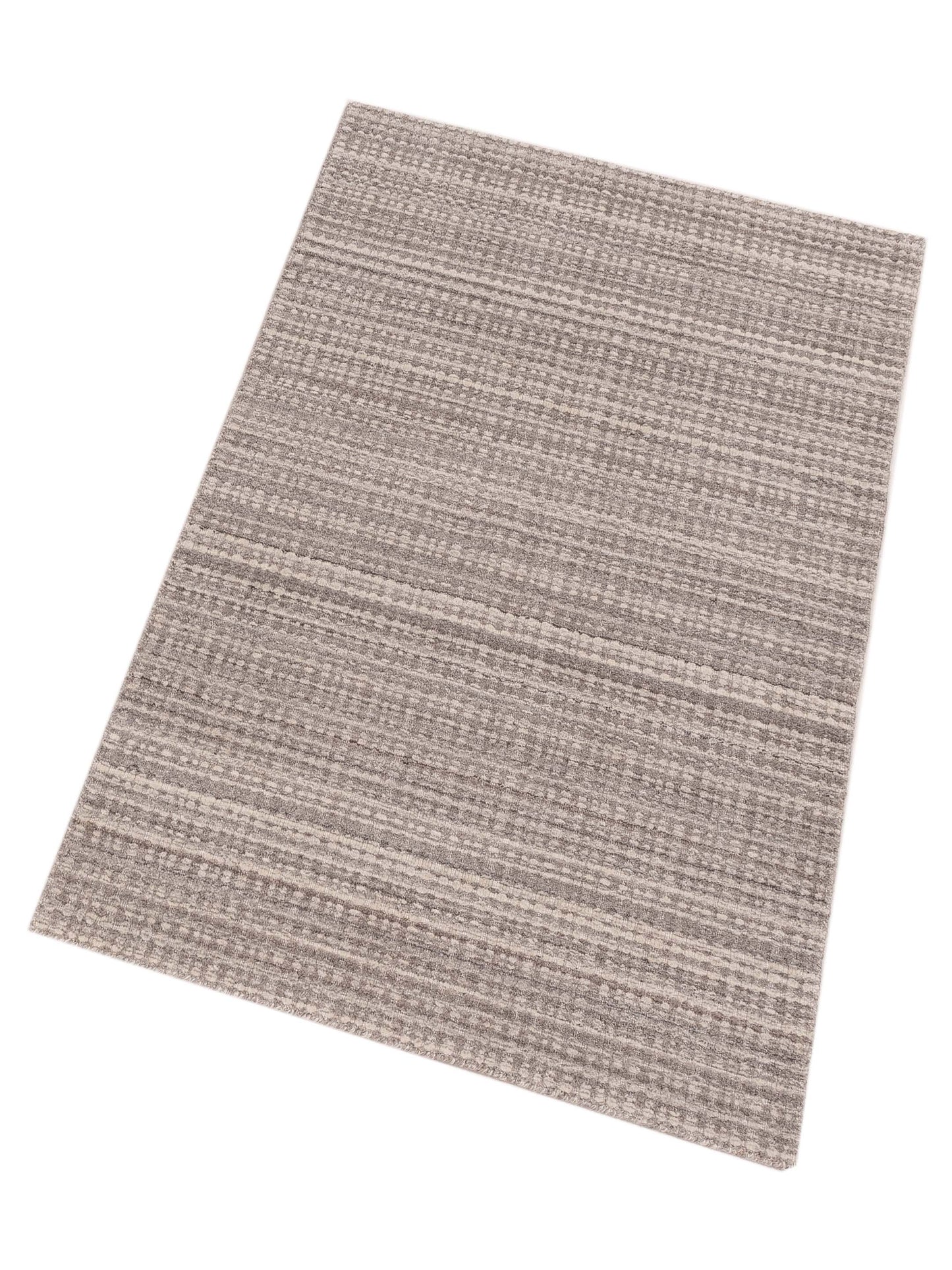 Himalayan 134448 Gray Ivory 3x5 Hand Knotted Rug