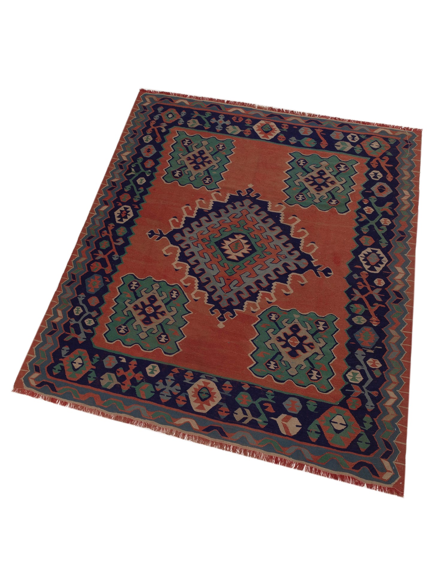 Kilim 51422 Multi 8x9.3 Hand Woven Rug