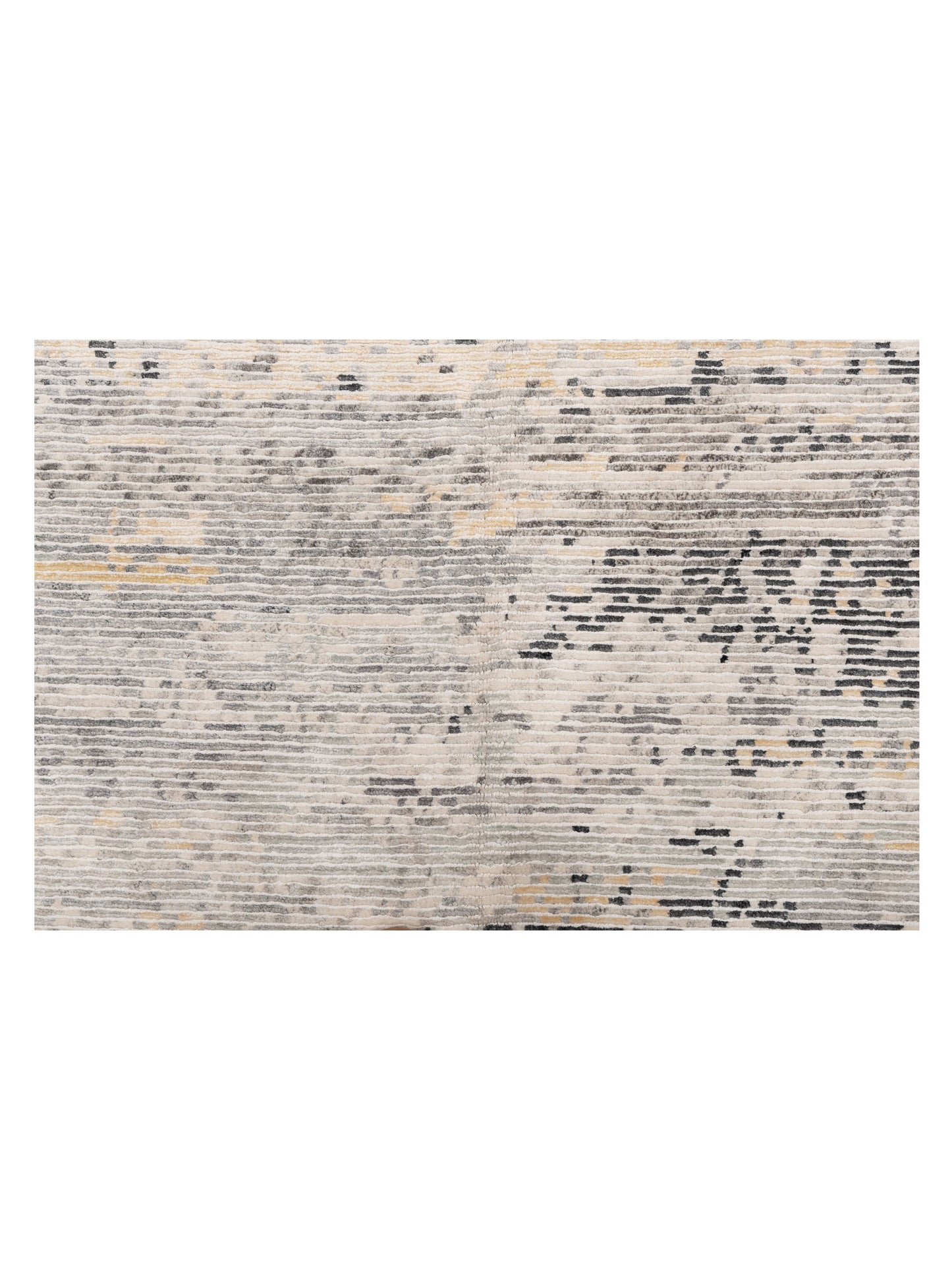 Tibetino 130087 Silver Gold 8.2x10.1 Hand Knotted Rug