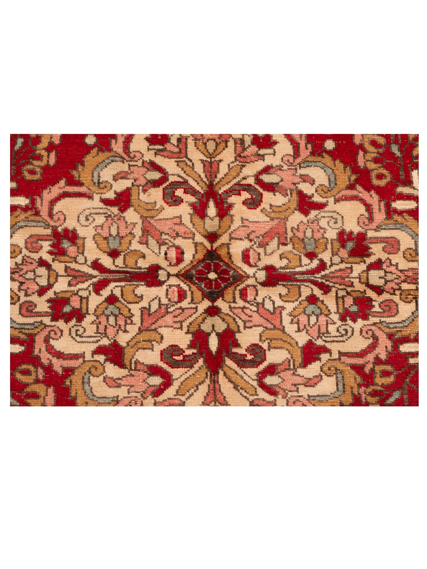 Persian 93155 Red Brown 5.5x7.2 Hand Knotted Rug