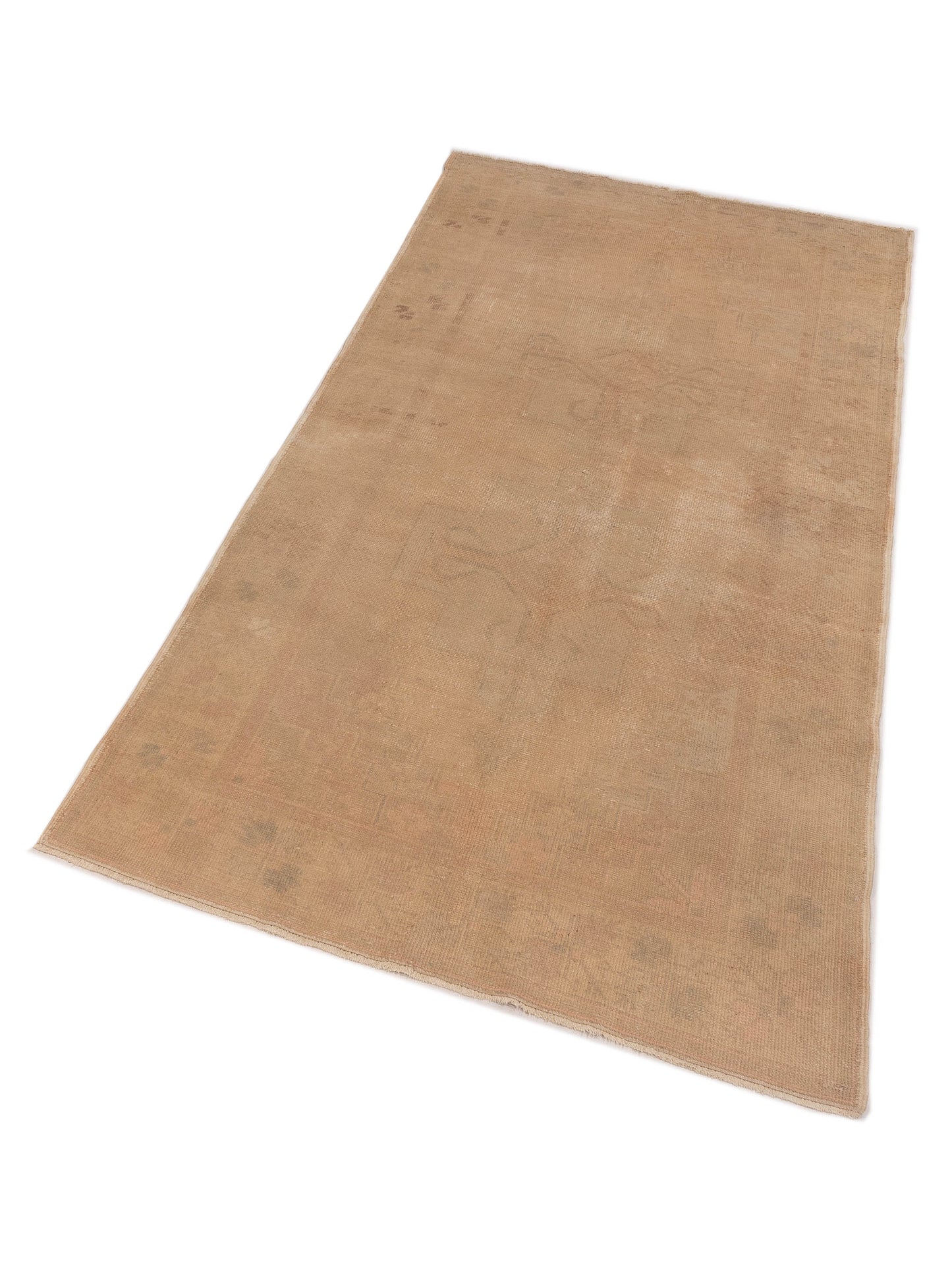 Old Anatolian 131124 Beige Green 4.9x9.5 Hand Knotted Rug