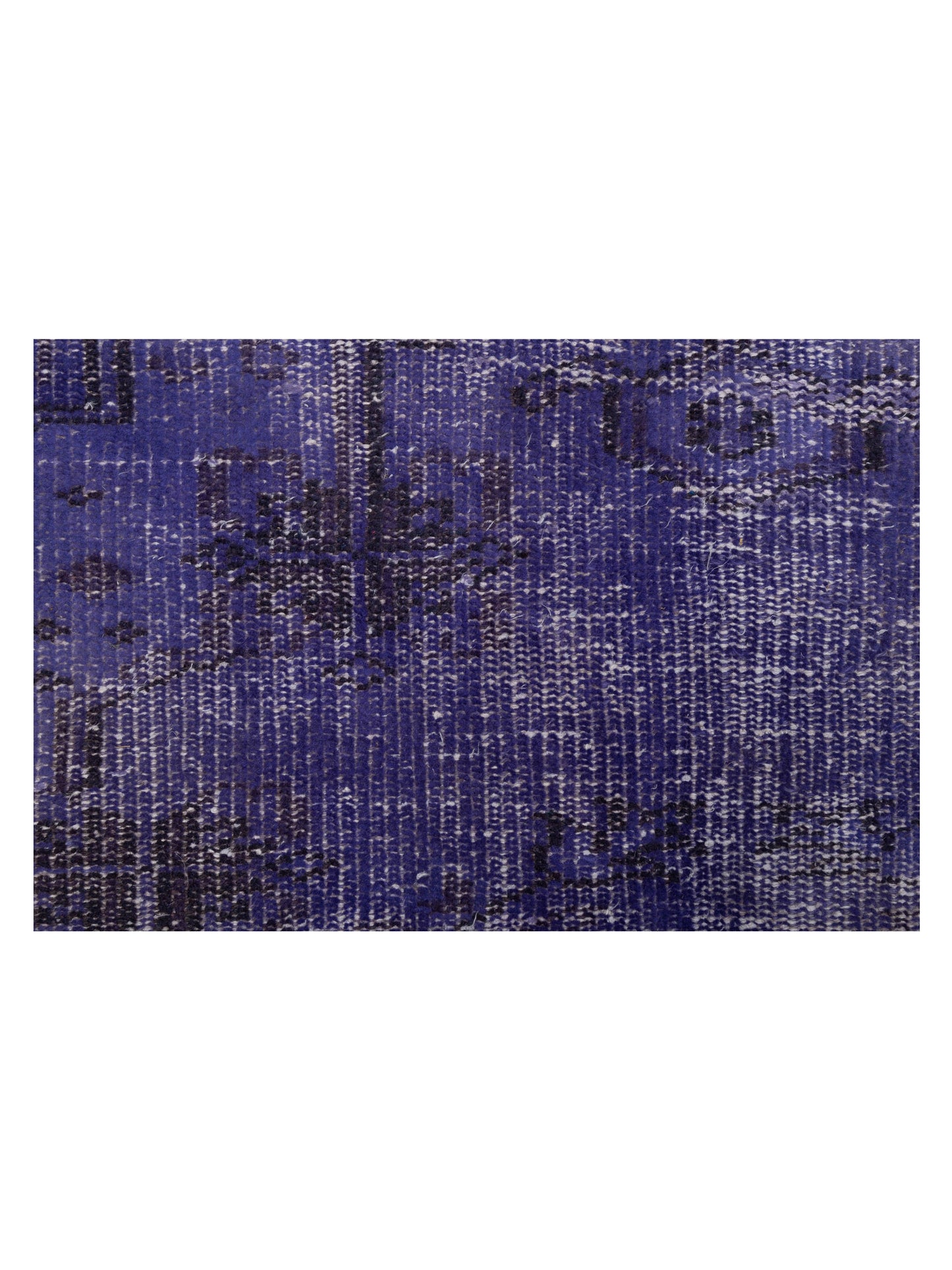 Vintage 111757 Purple 5.11x9.4 Hand Knotted Rug