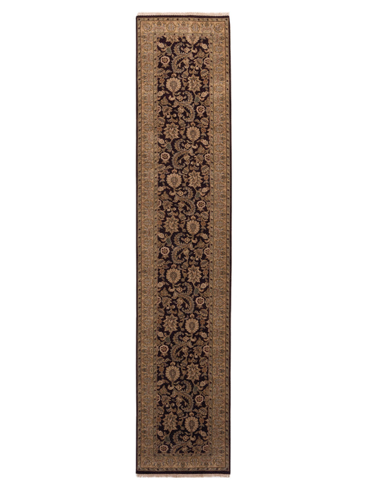 Rajpur Jahan  Purple Ivory Traditional